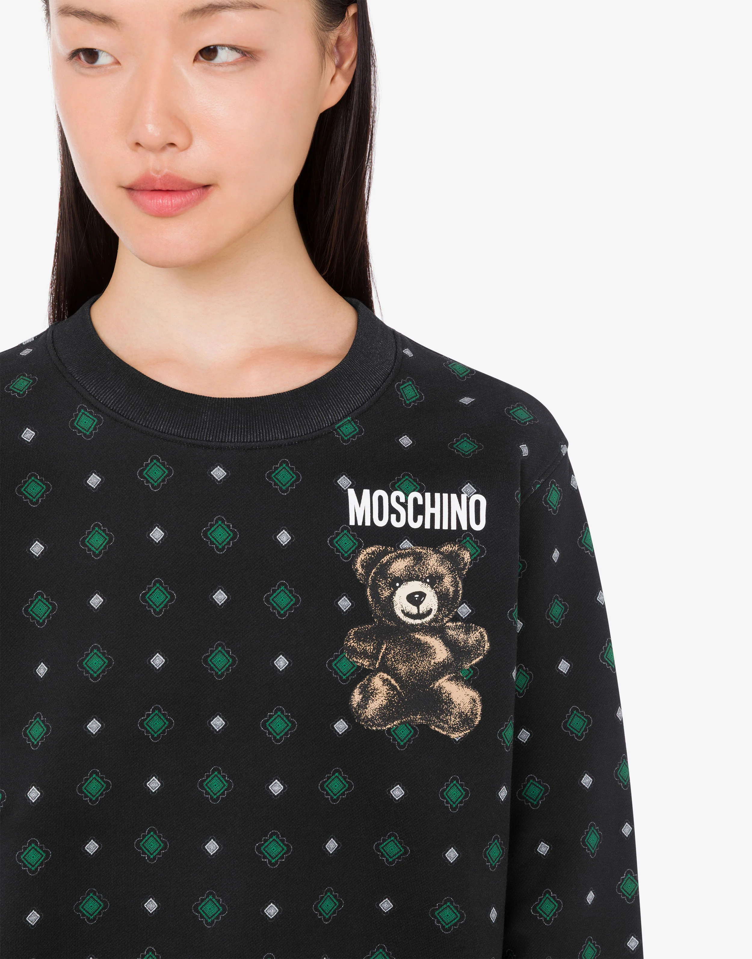 Moschino Teddy Bear Organic Cotton Sweatshirt - Image 4