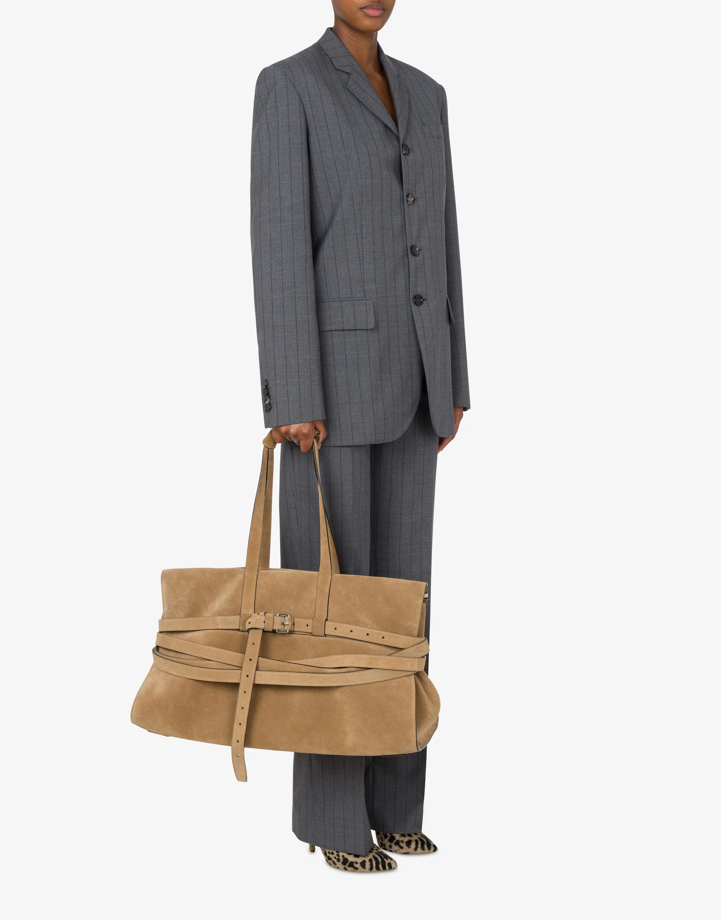 Moschino Tie Me Boston Bag - Image 5