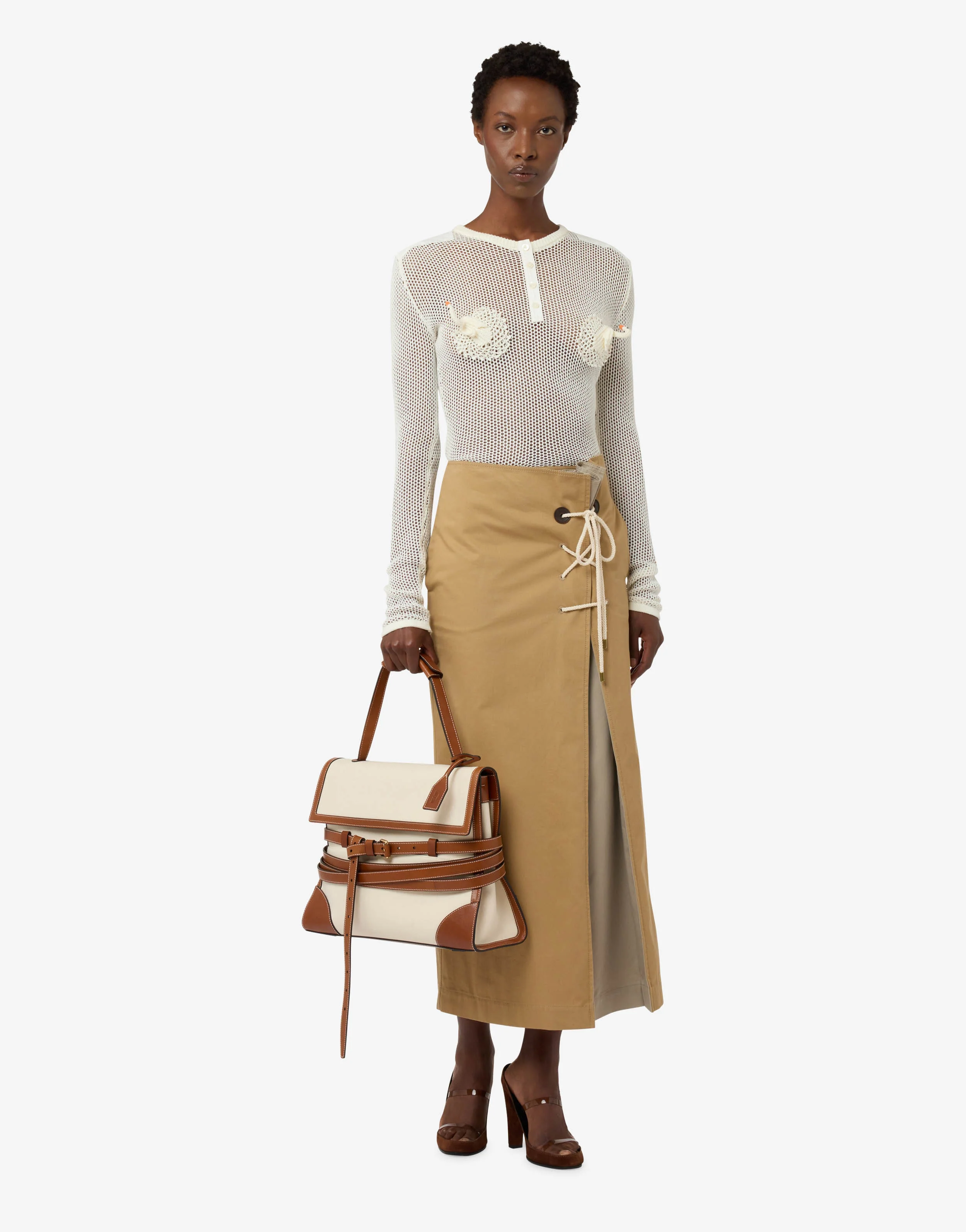 Moschino Tie Me Handbag - Image 5