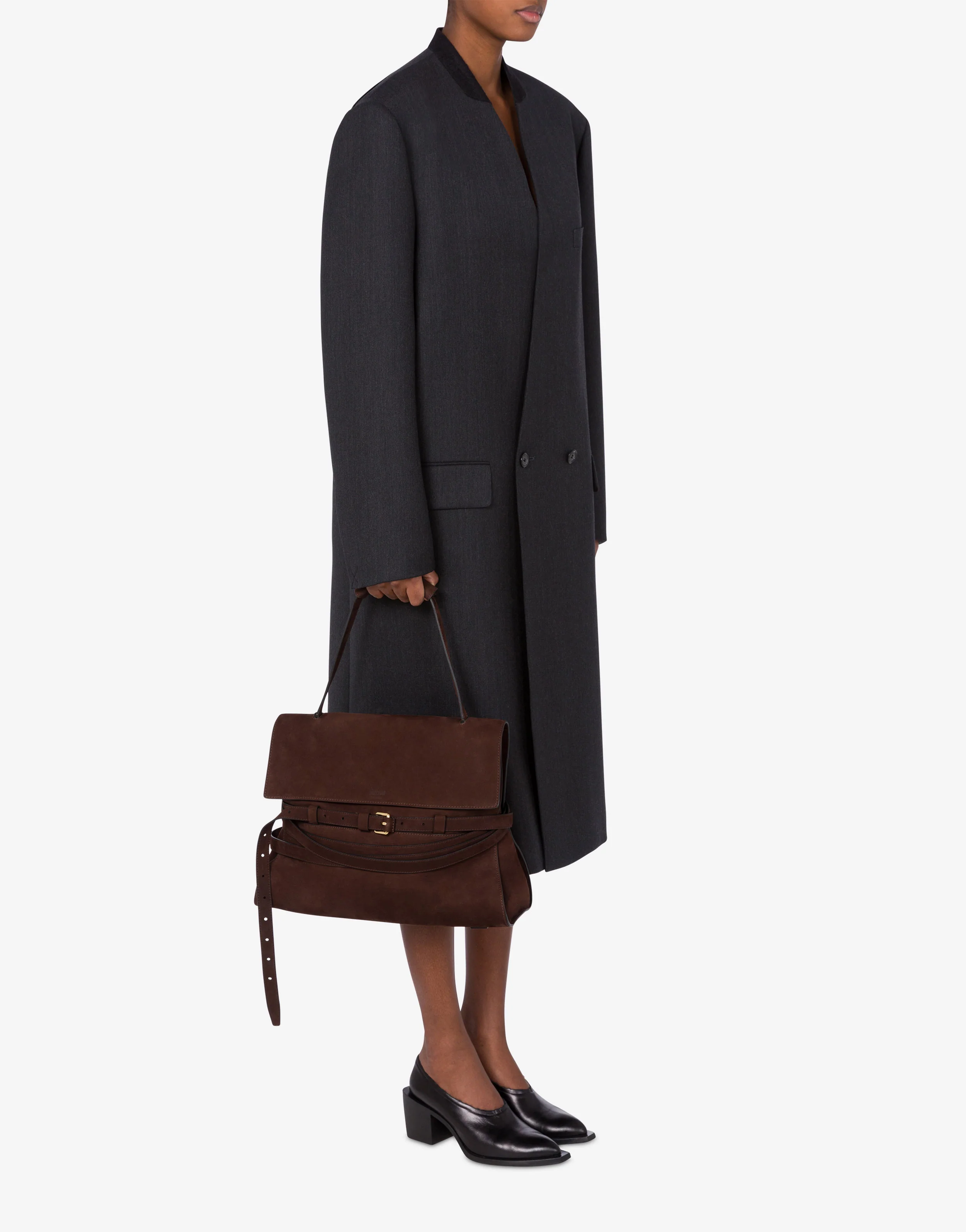 Moschino Tie Me Medium Hand Bag - Image 5