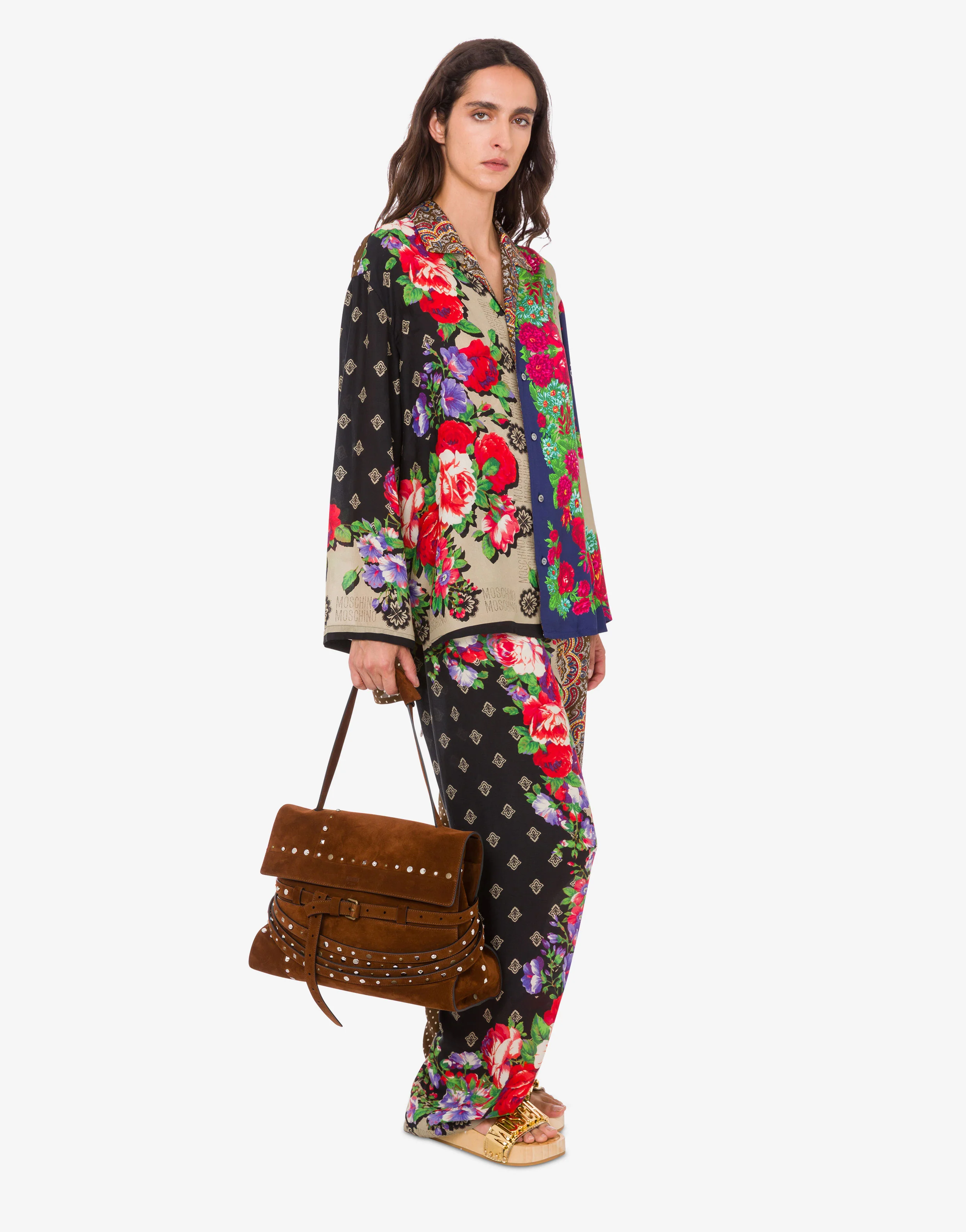 Moschino Tie Me Medium Shoulder Bag - Image 5