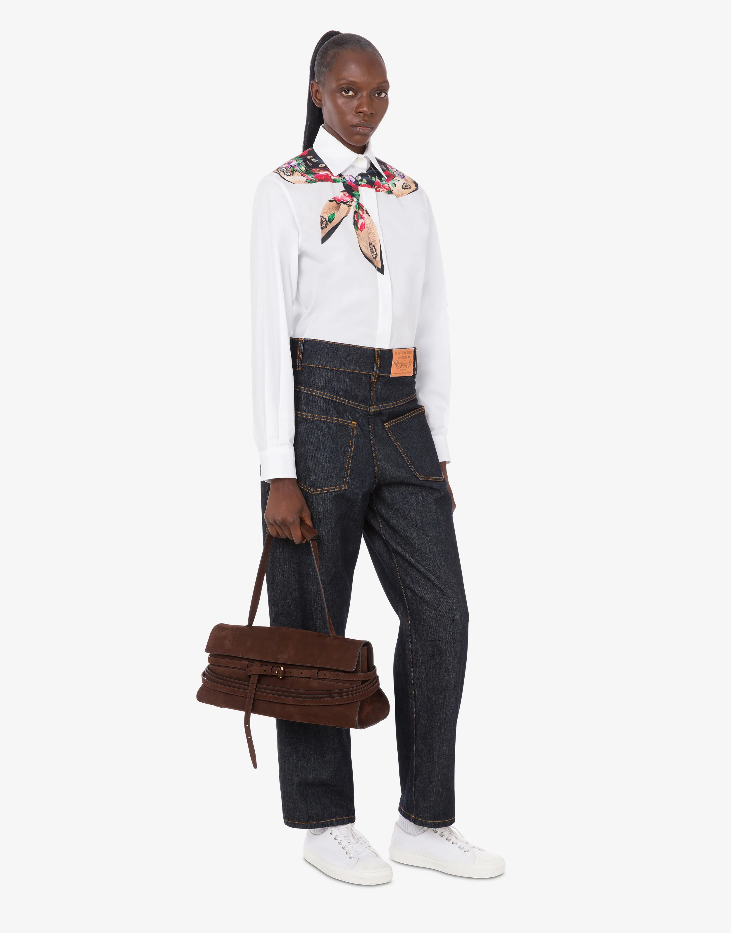 Moschino Tie Me Shoulder Bag - Image 5