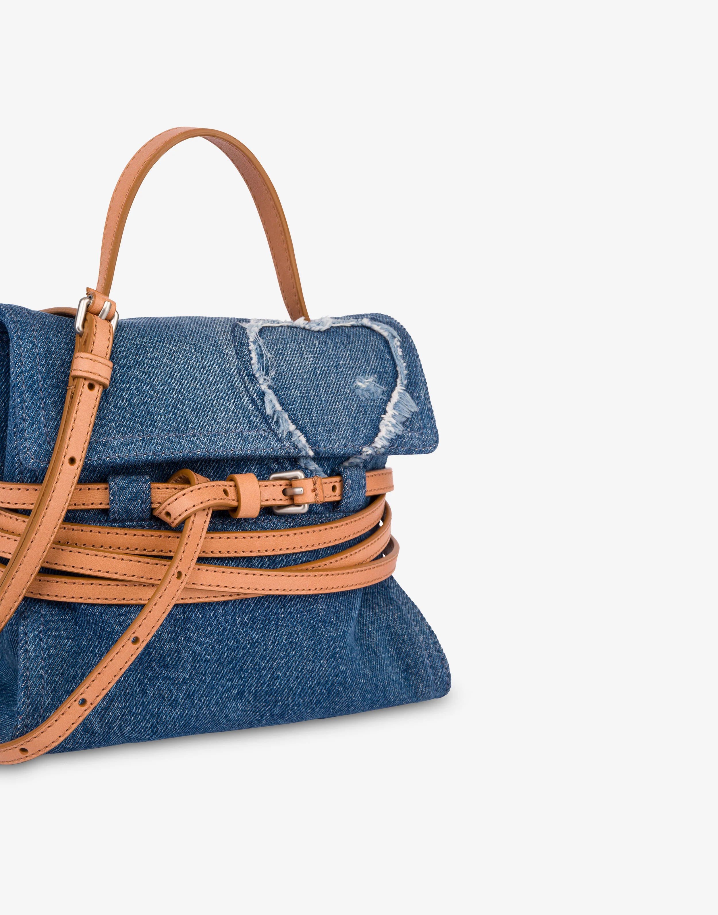 Moschino Tie Me Small Hand Bag - Image 4