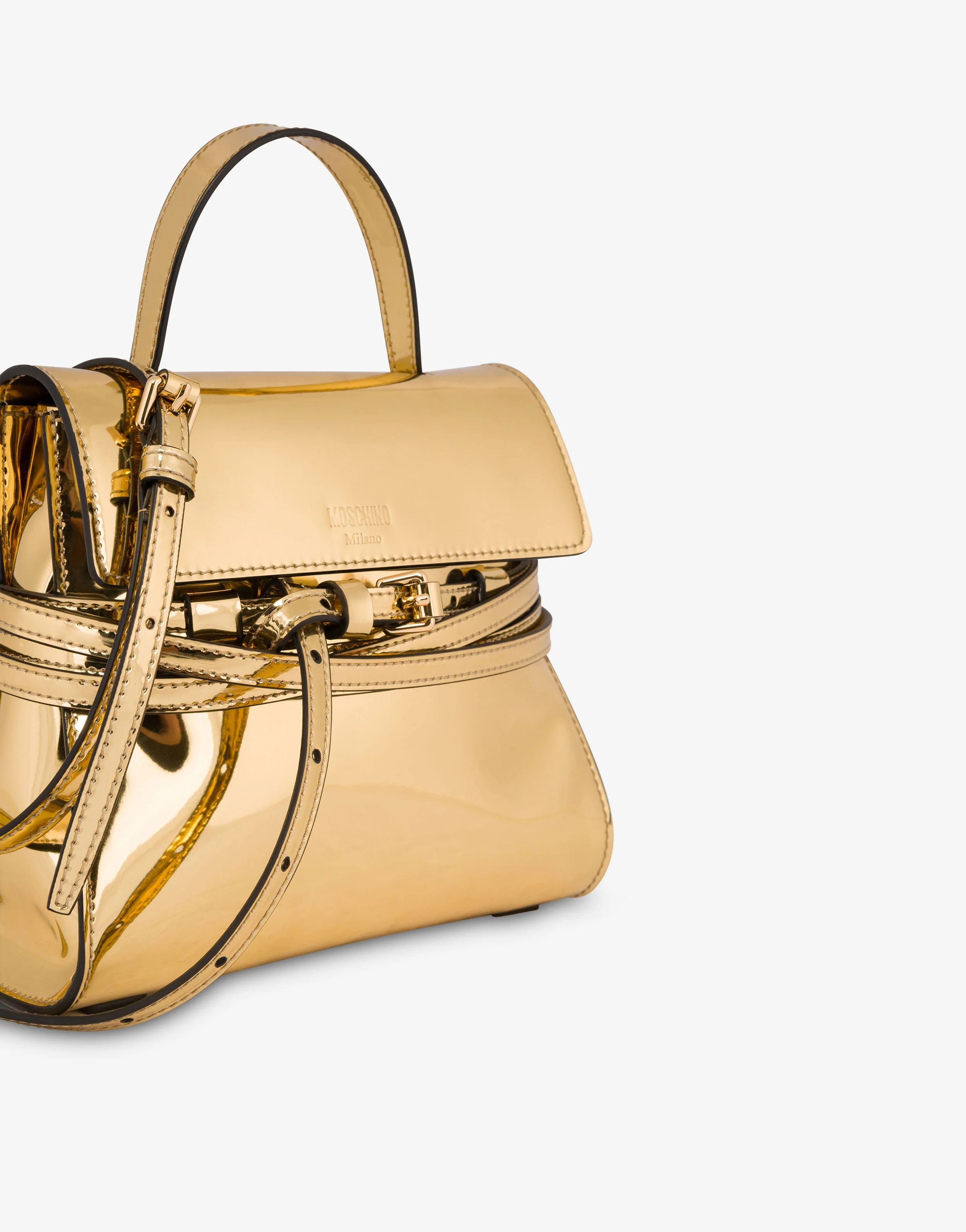Moschino Tie Me Small Hand Bag - Image 4