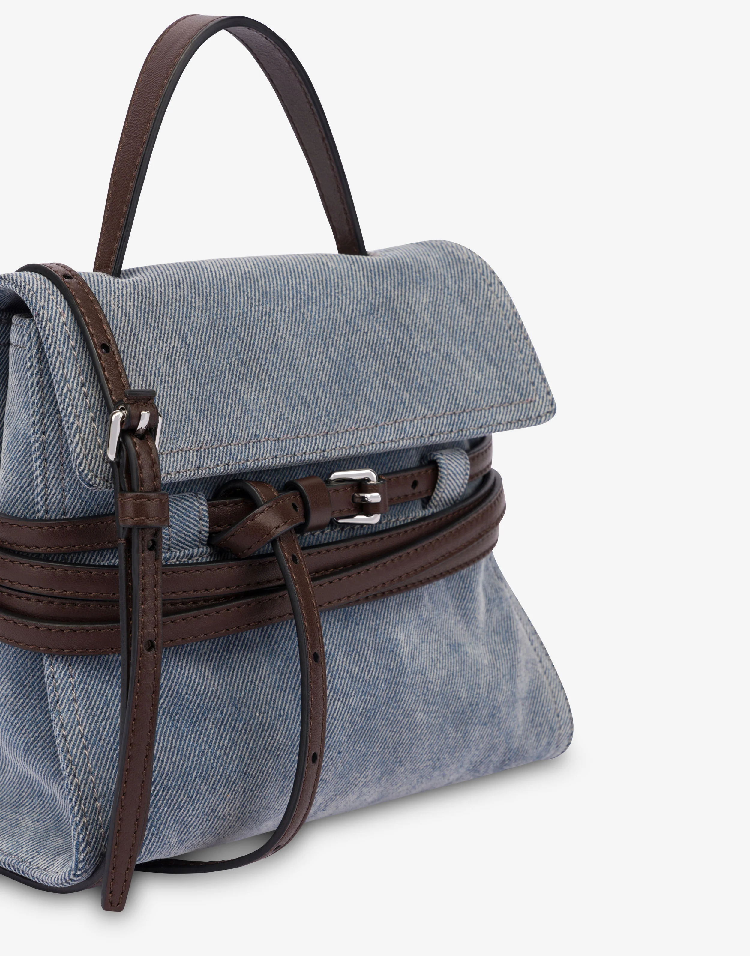 Moschino Tie Me Small Handbag - Image 4