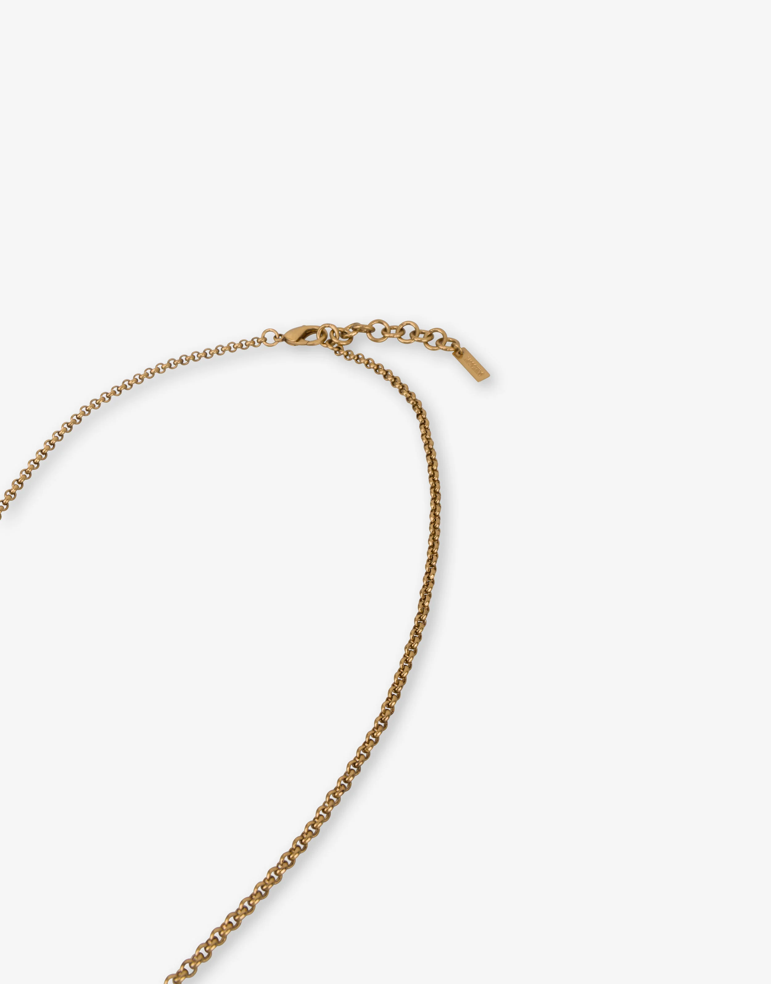 Necklace with Glasses Pendant - Image 3