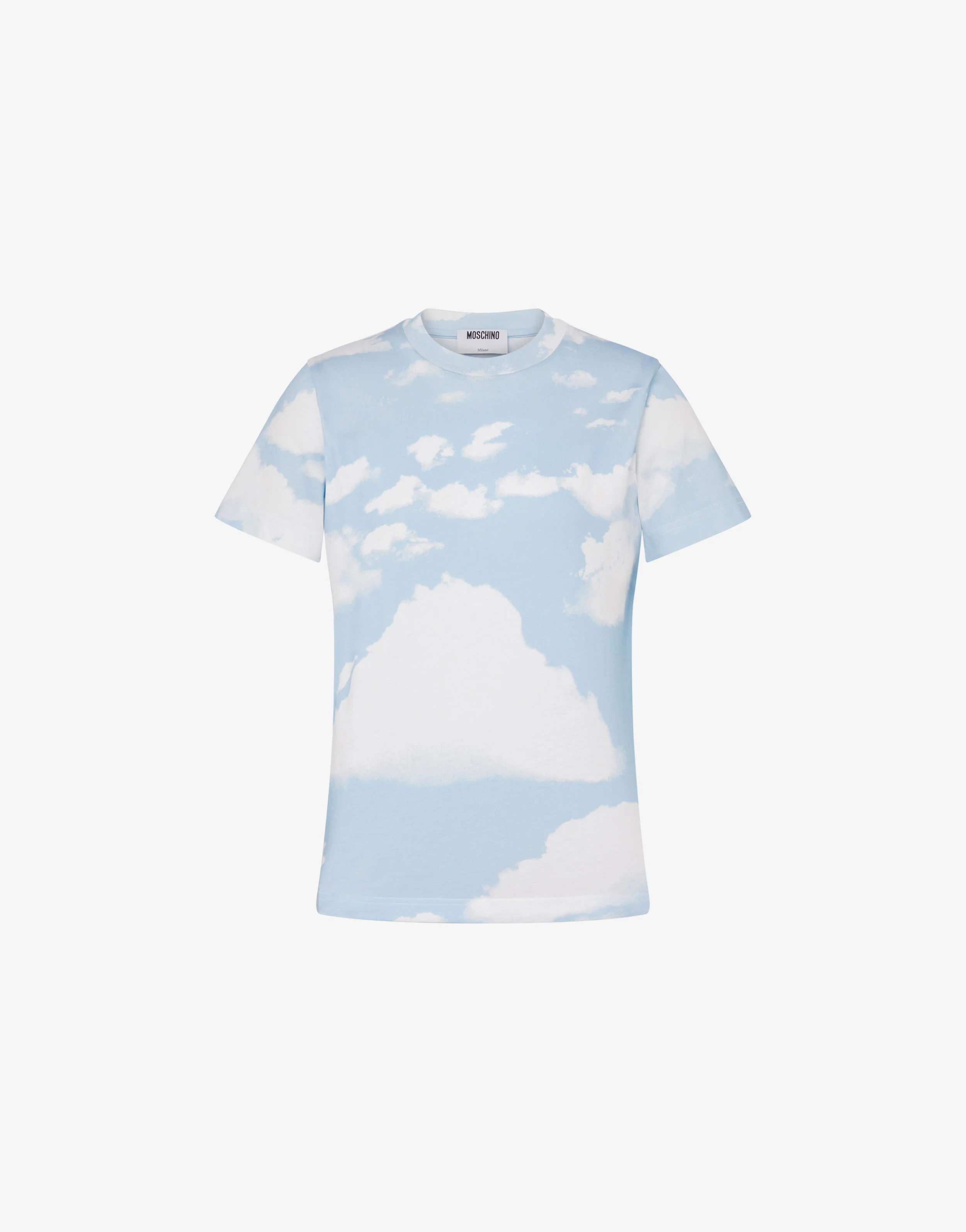Organic cotton jersey T-shirt Archive Clouds - Image 5