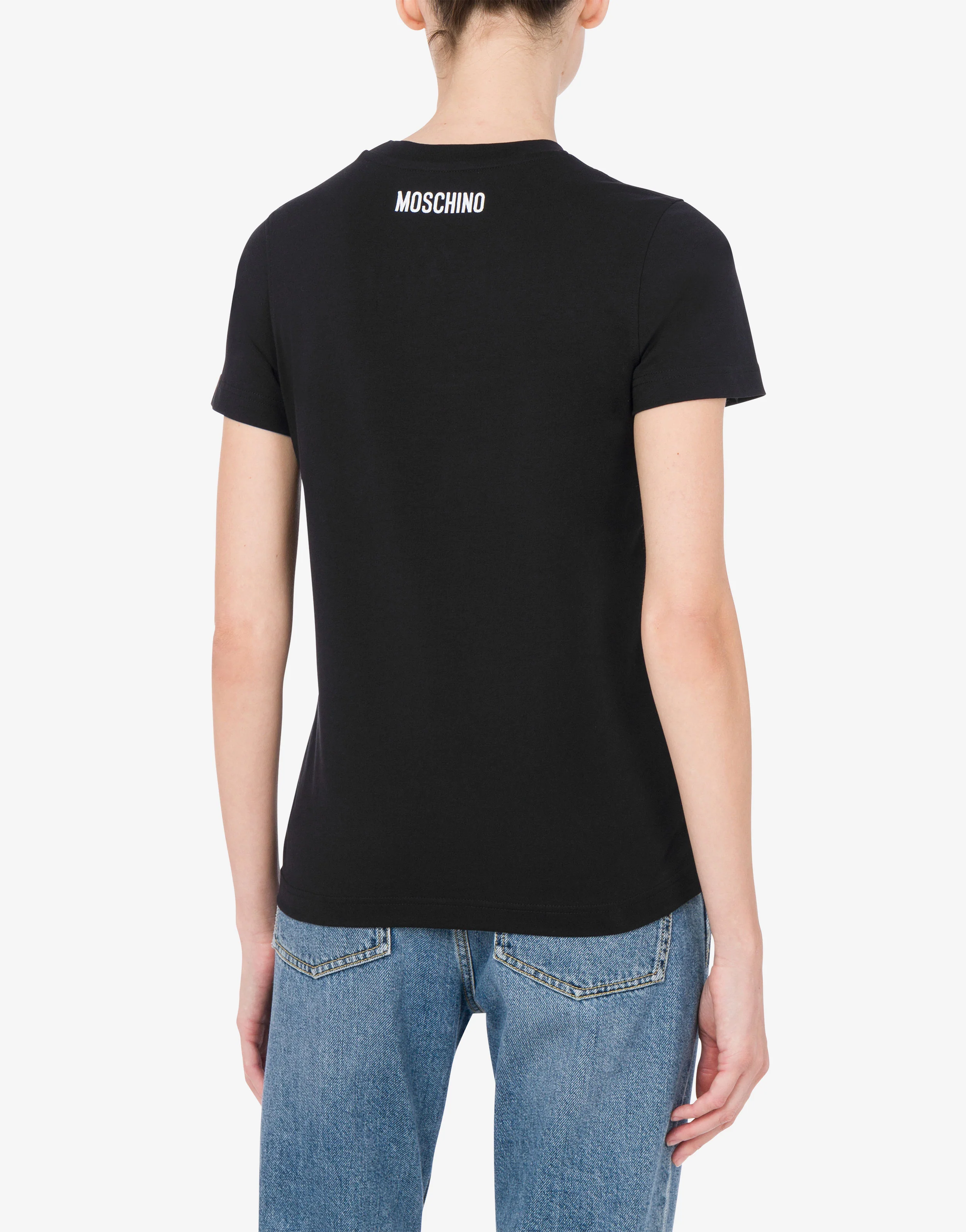 Organic Jersey T-shirt Goose Embroidery - Image 3