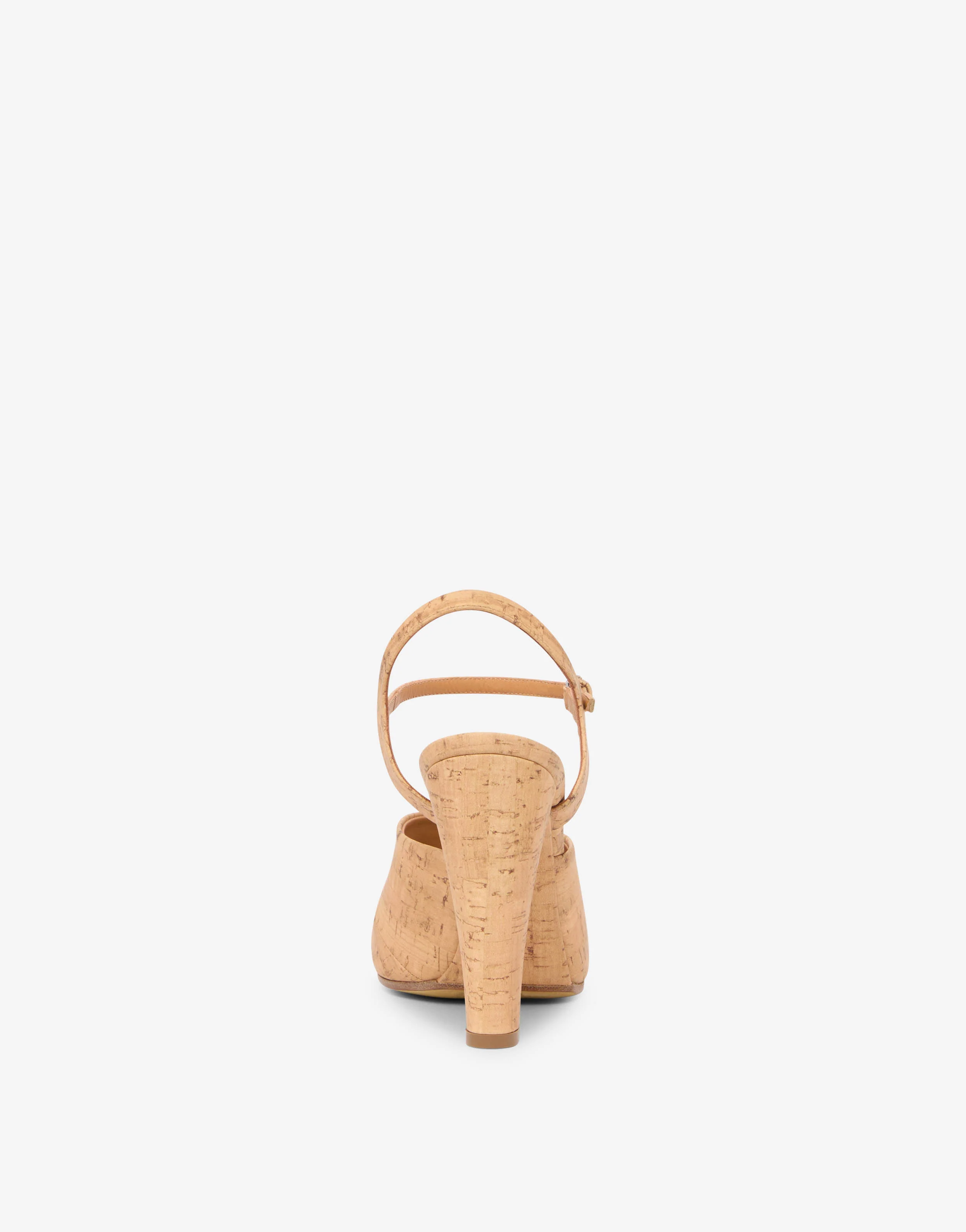 Printed calfskin slingback pumps - Image 3