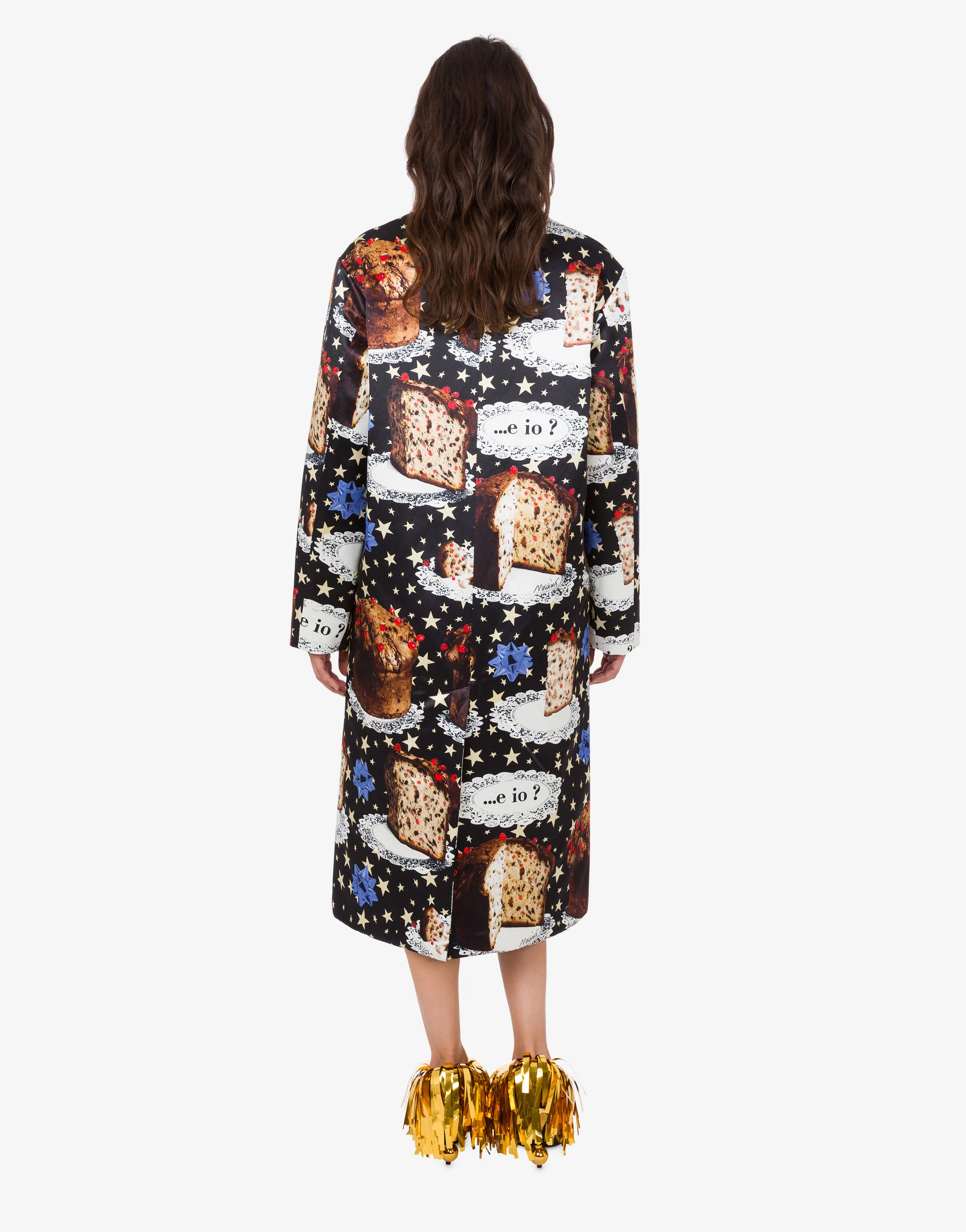 Printed cotton blend coat - Image 3
