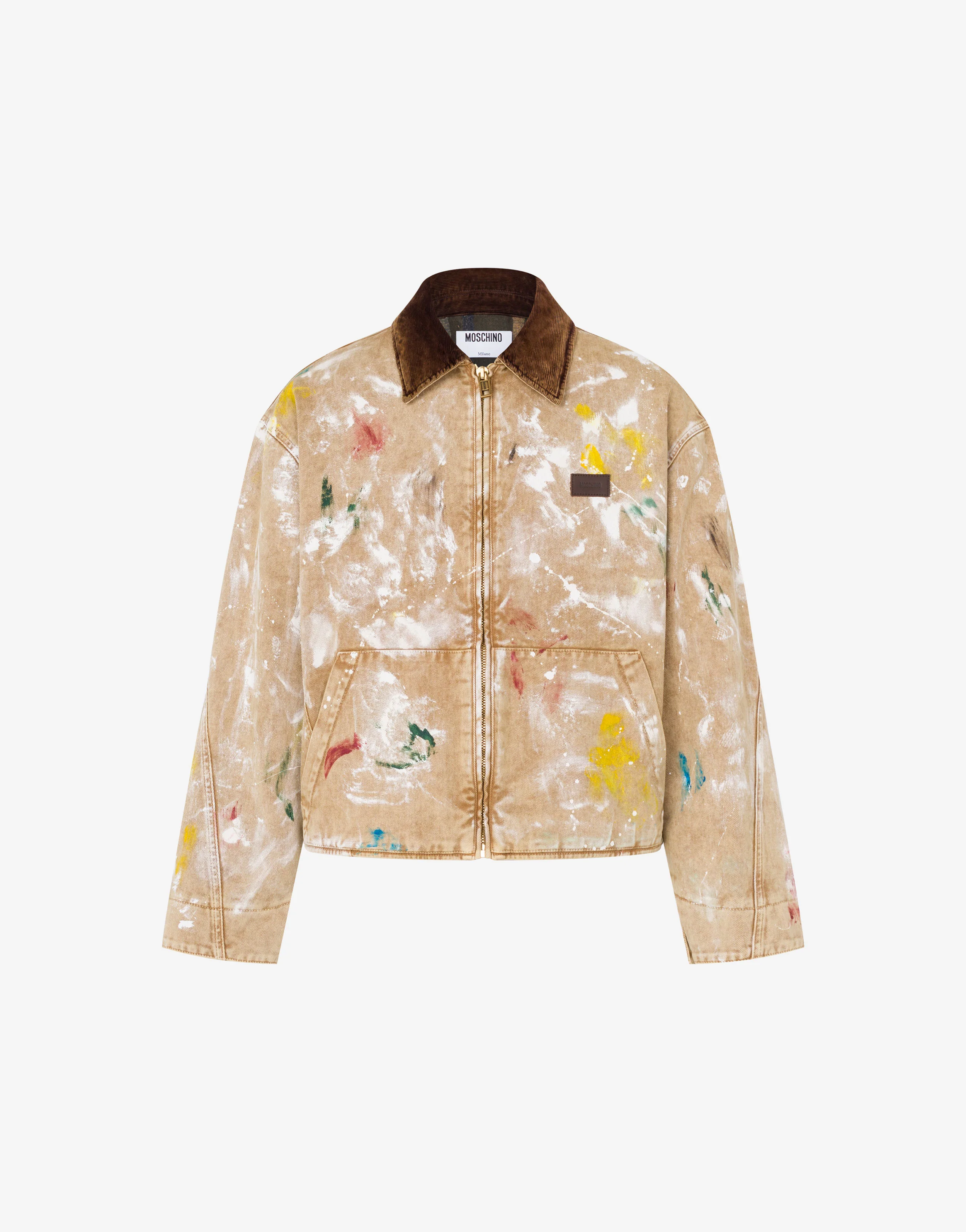 Printed cotton bull jacket - Image 4