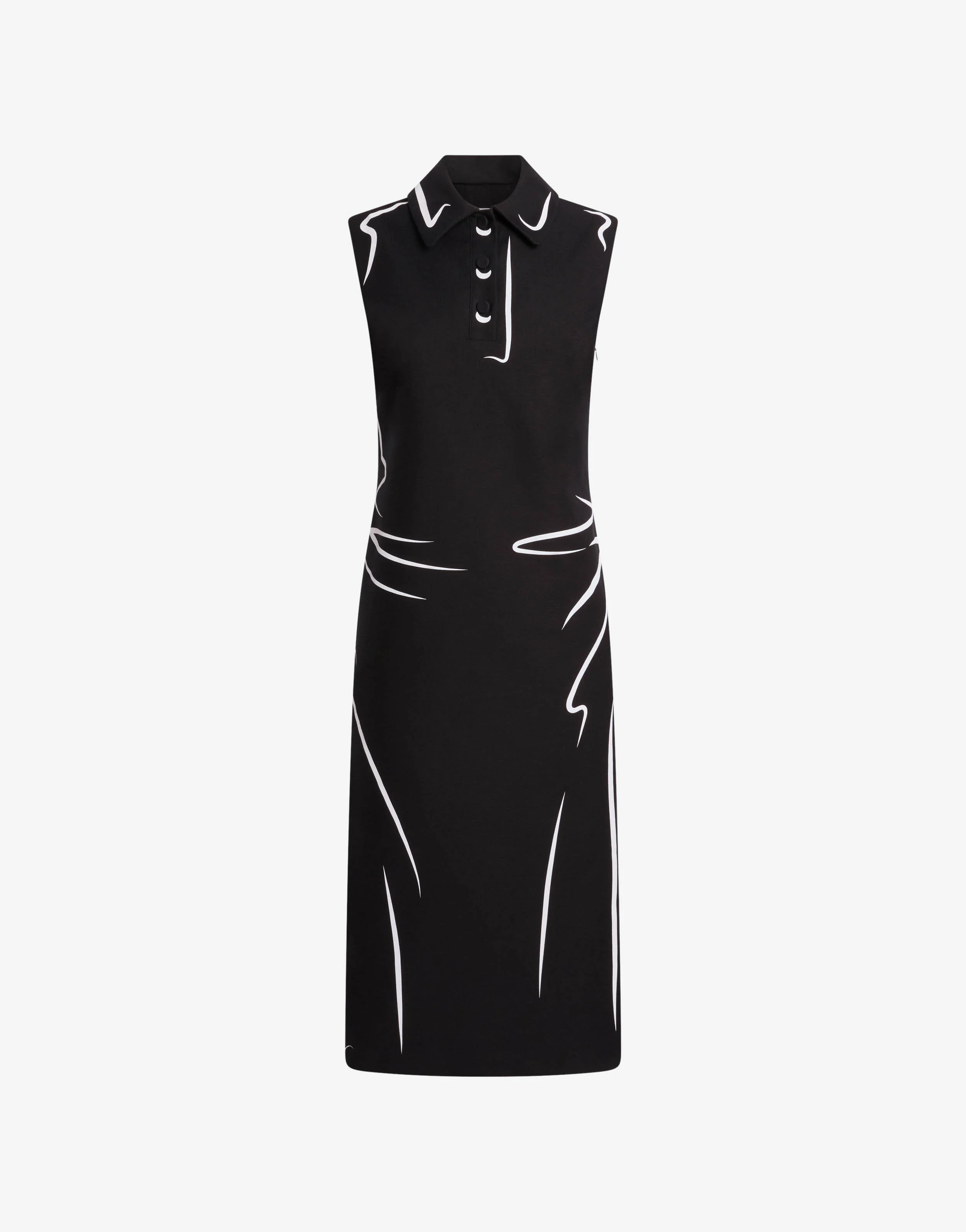 Printed cotton cloth dress - Image 4