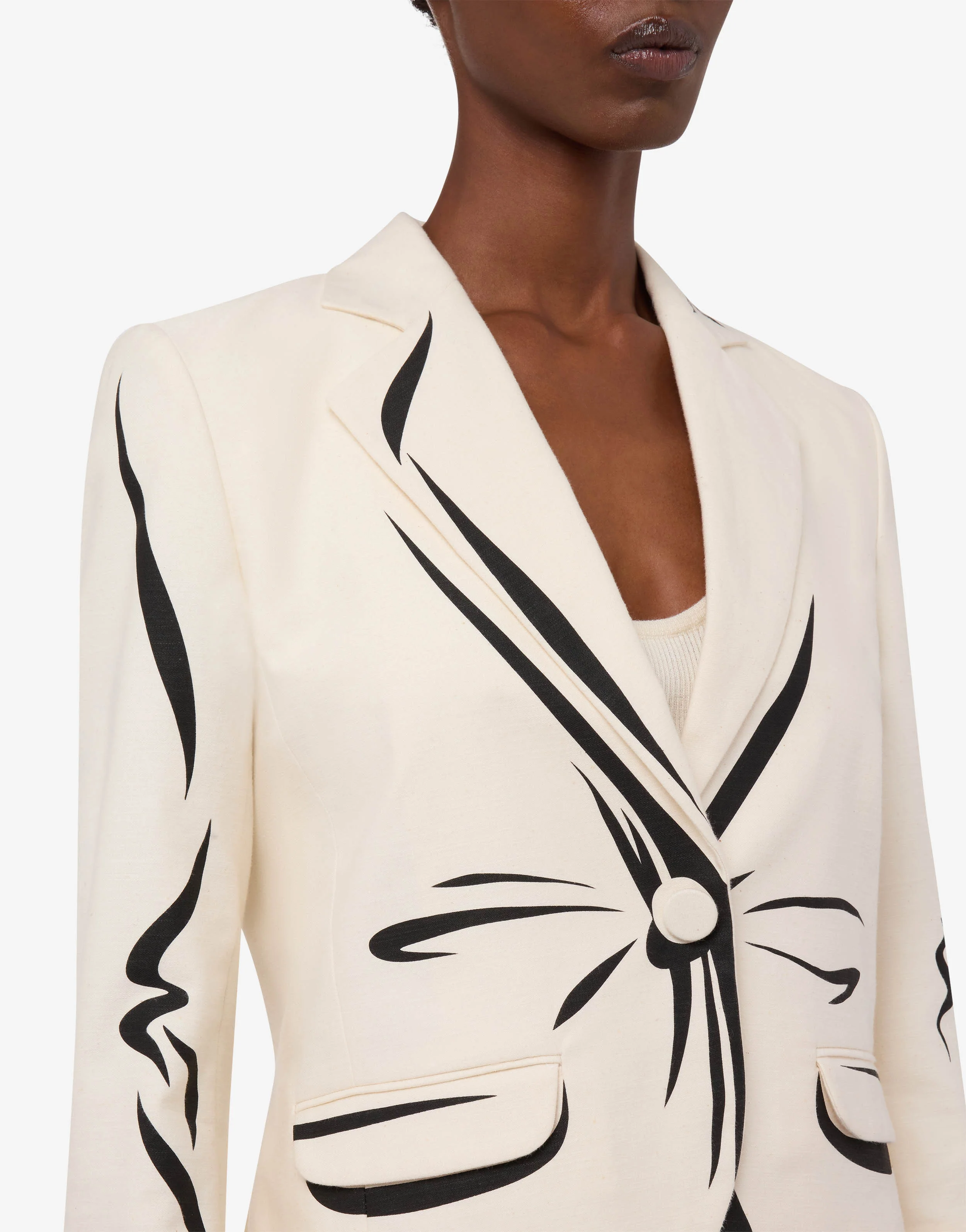 Printed cotton cloth jacket - Image 3