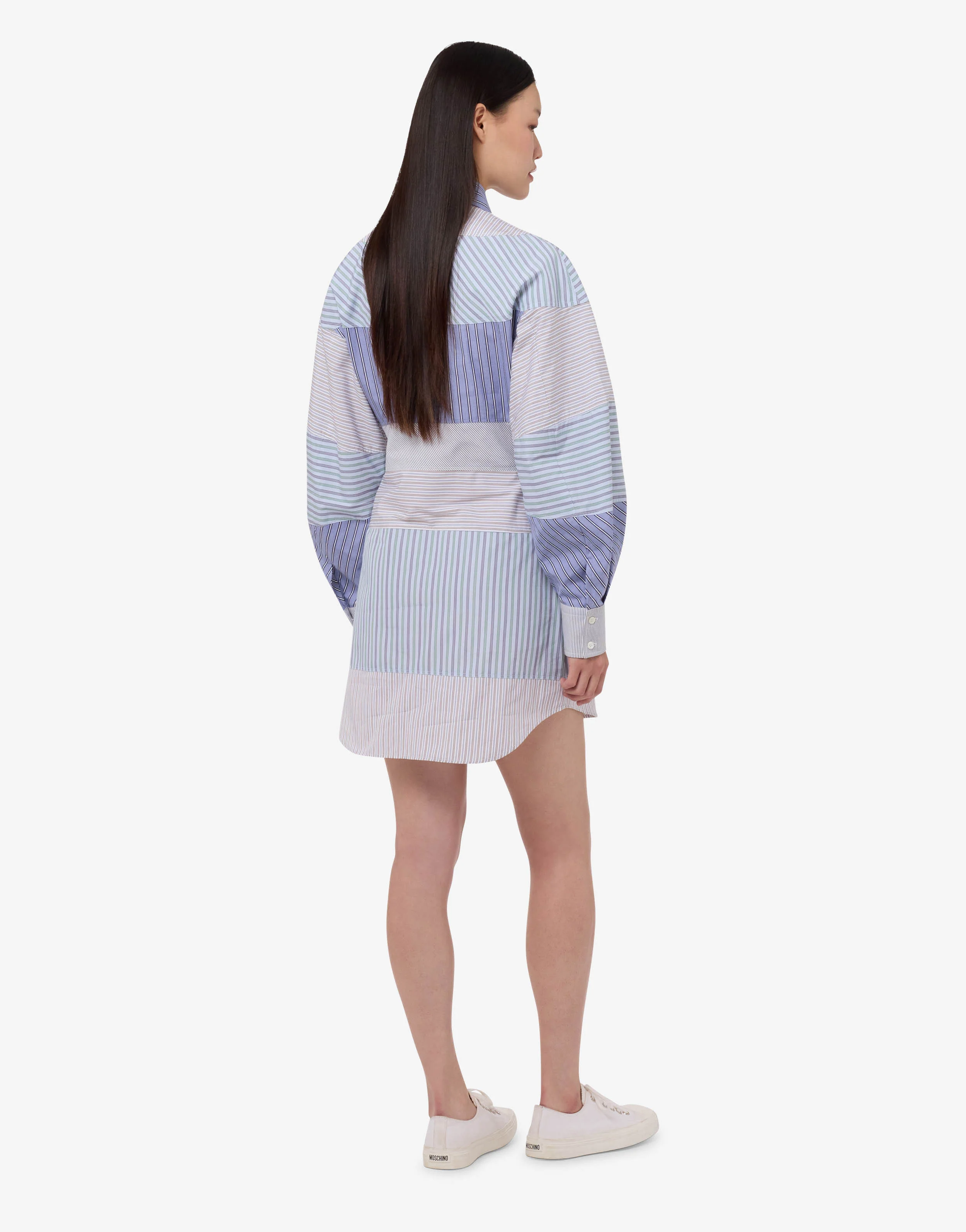Printed cotton poplin dress - Image 2