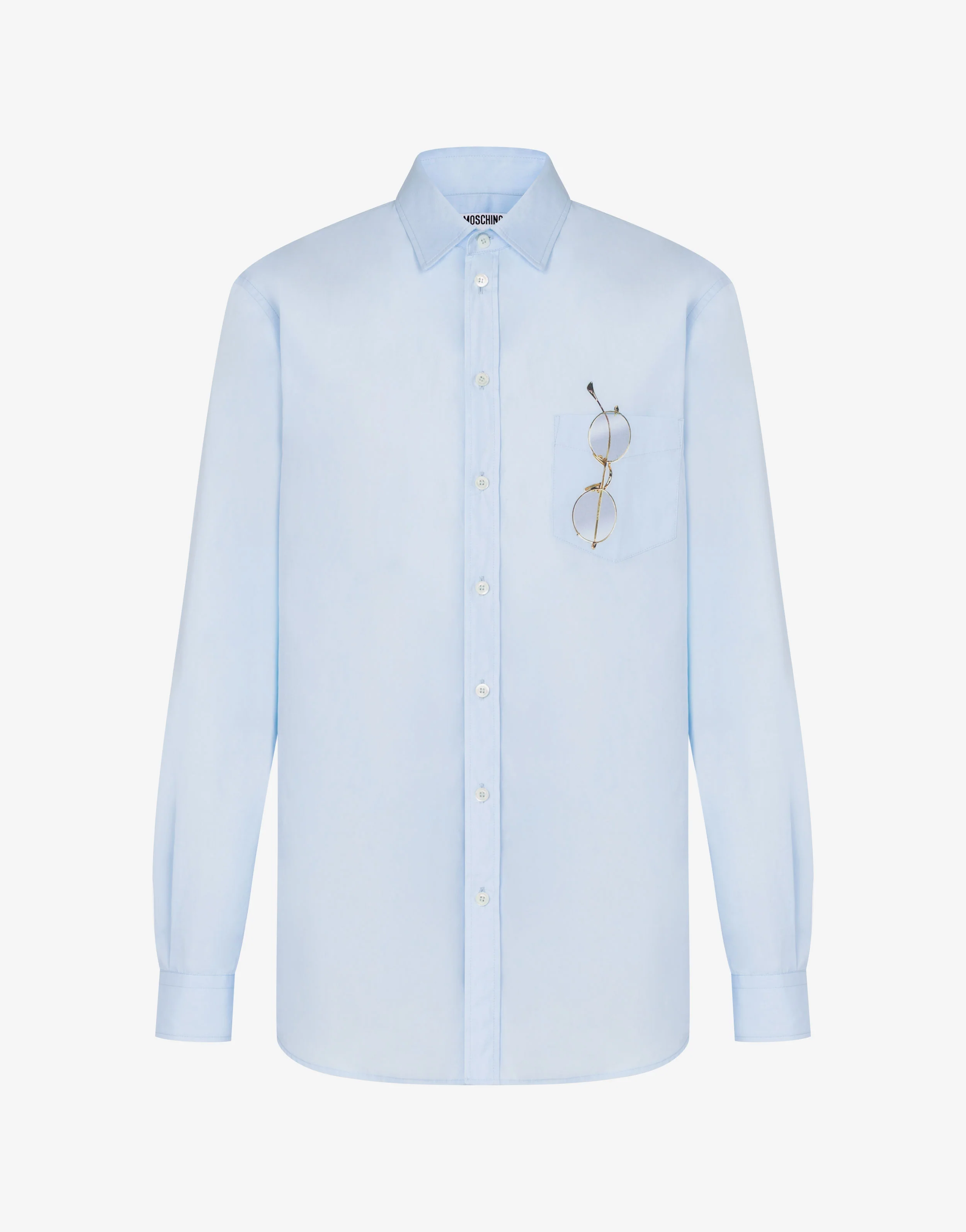Printed cotton poplin shirt - Image 5