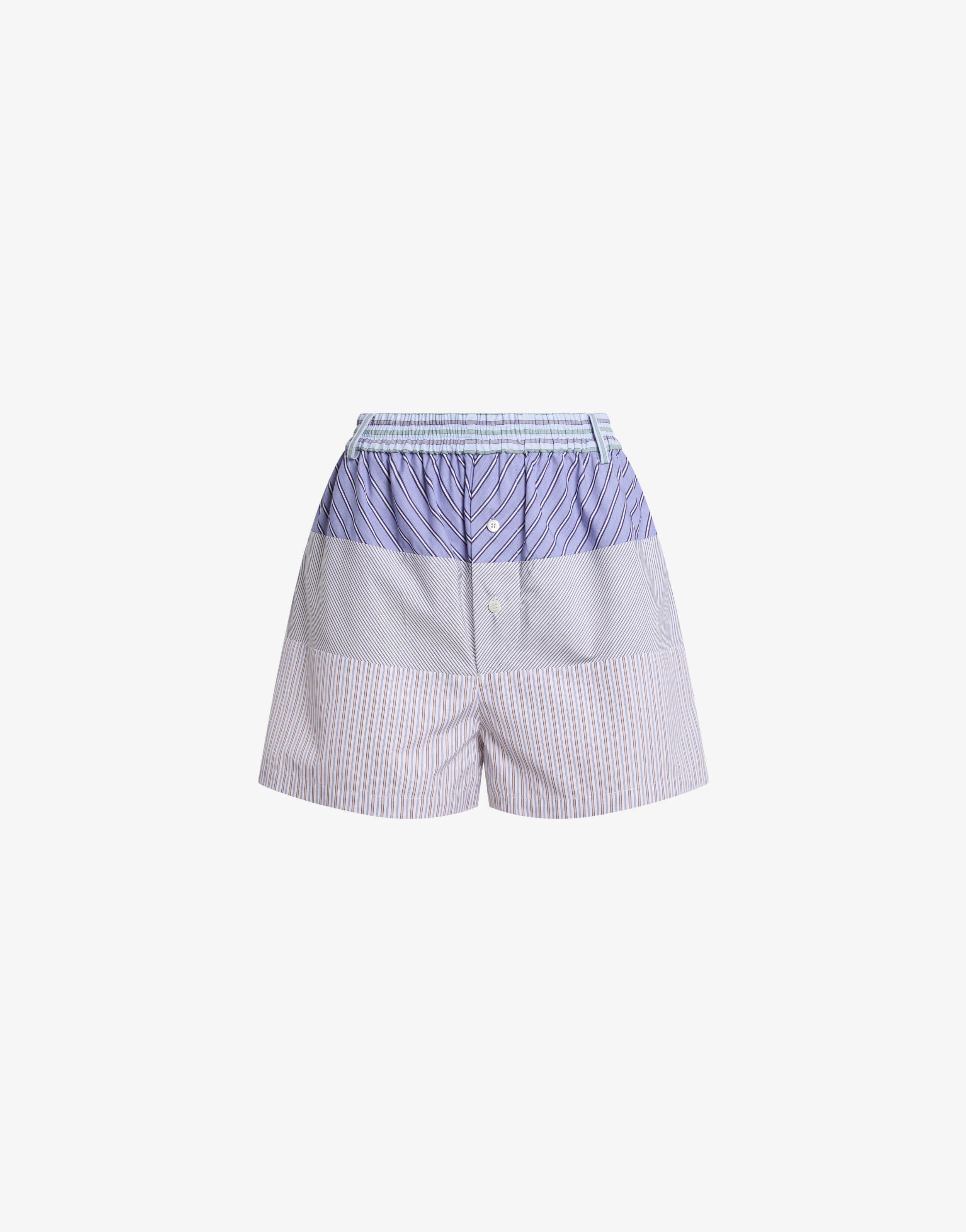 Printed cotton poplin shorts - Image 5
