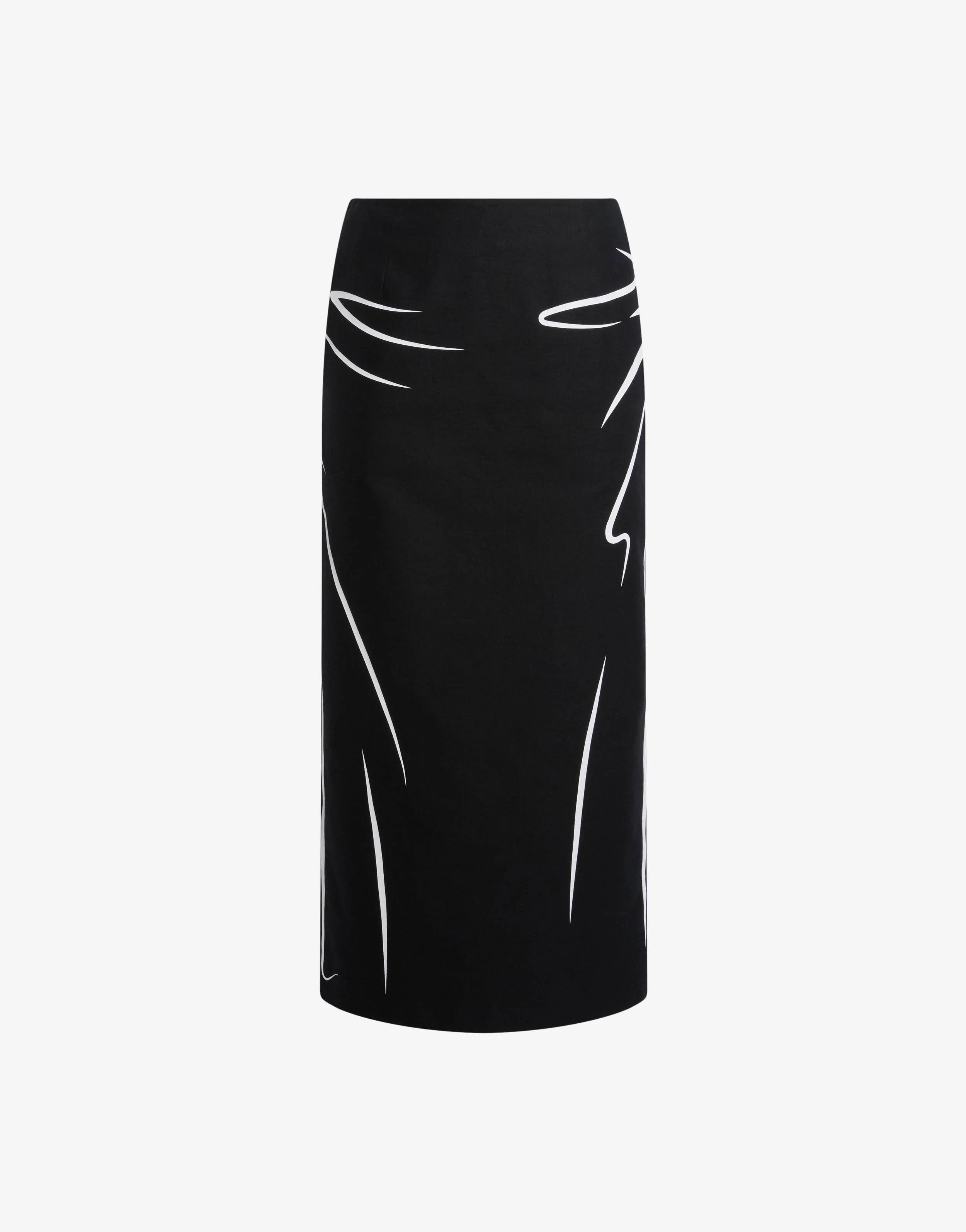 Printed cotton skirt - Image 5