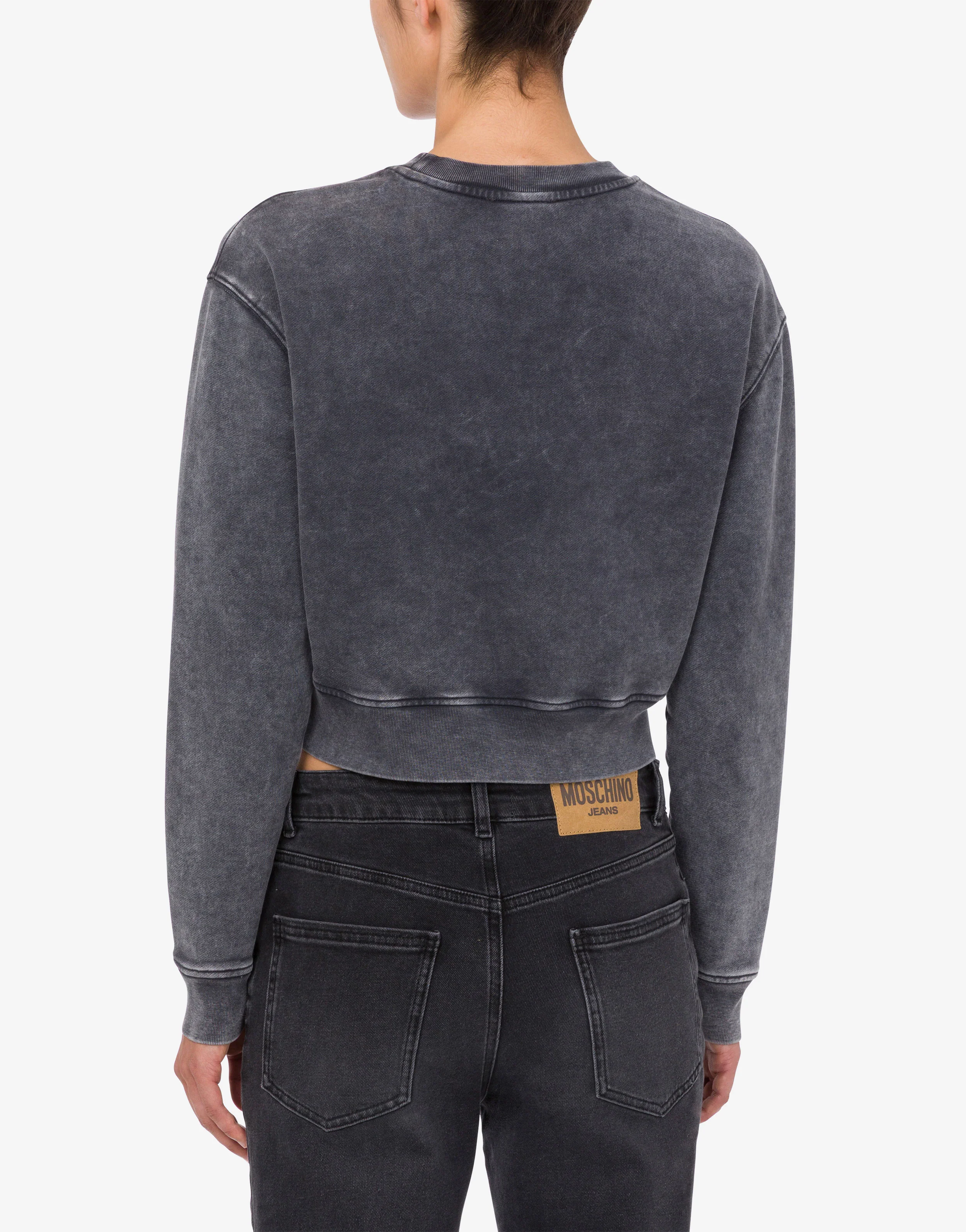Printed cotton sweatshirt - Image 3