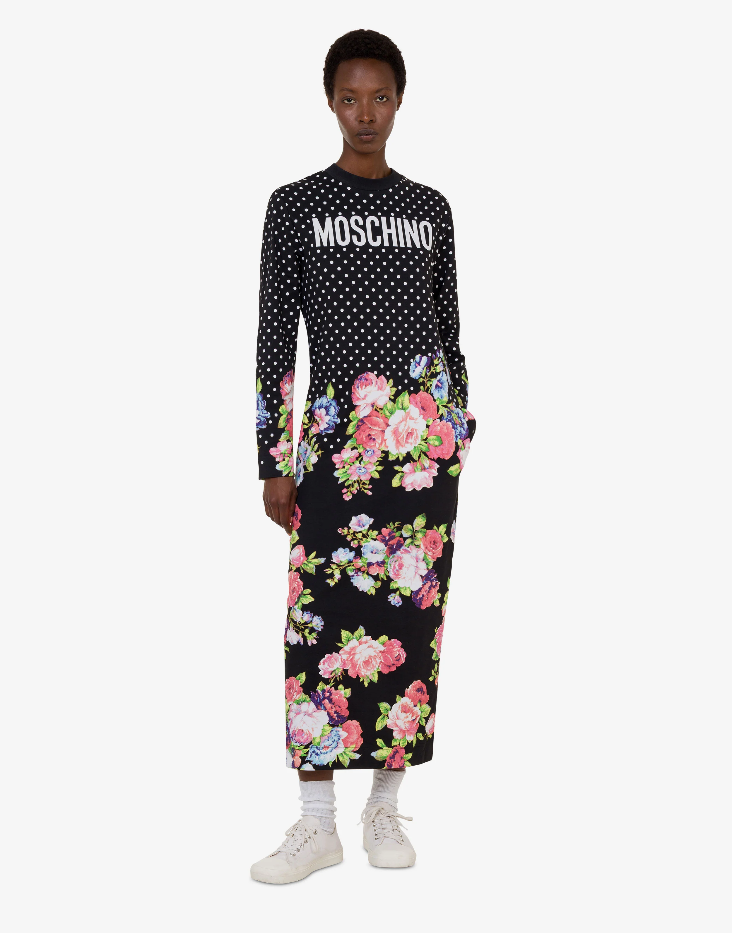 Printed heavy cotton dress - Image 2
