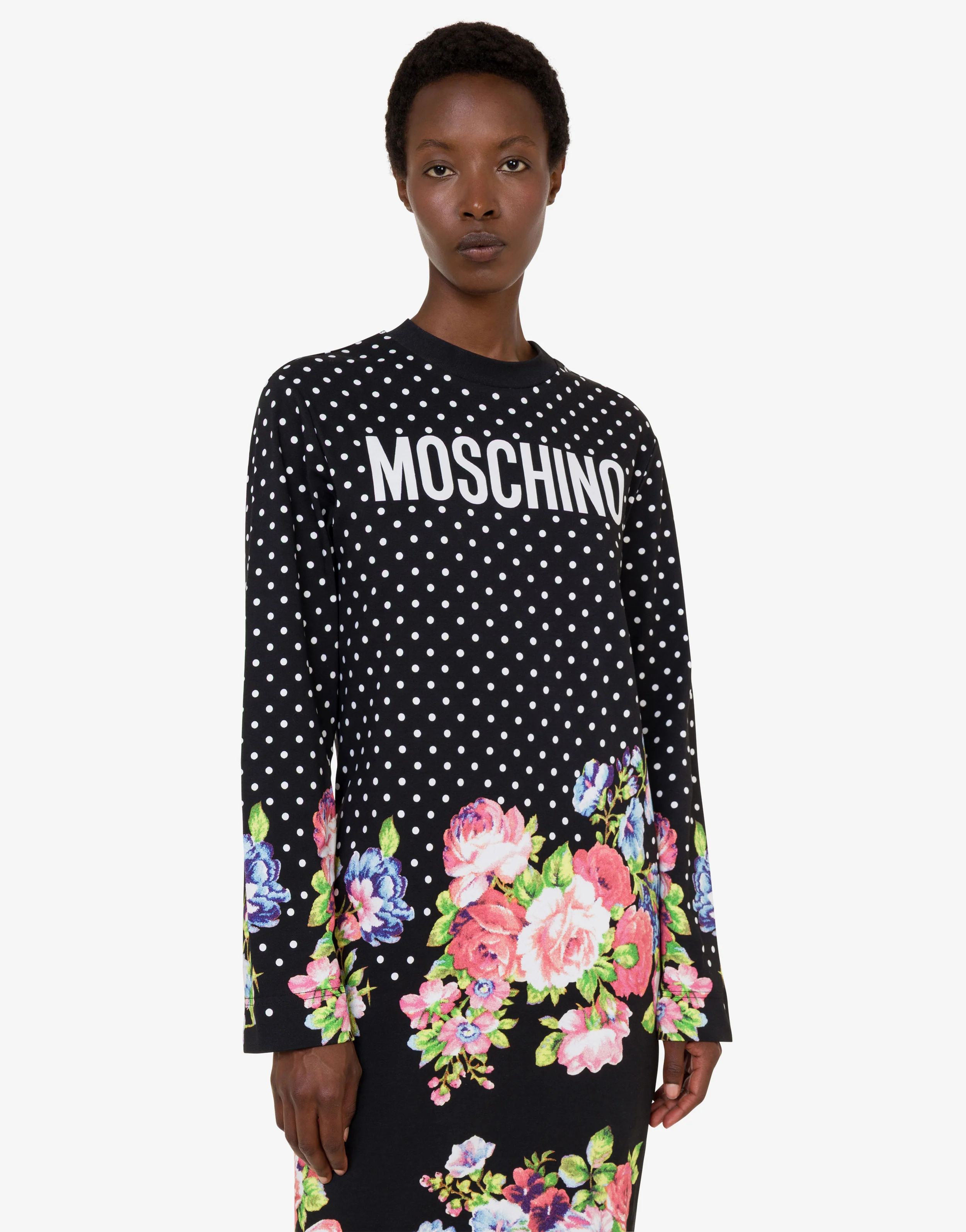 Printed heavy cotton dress - Image 4