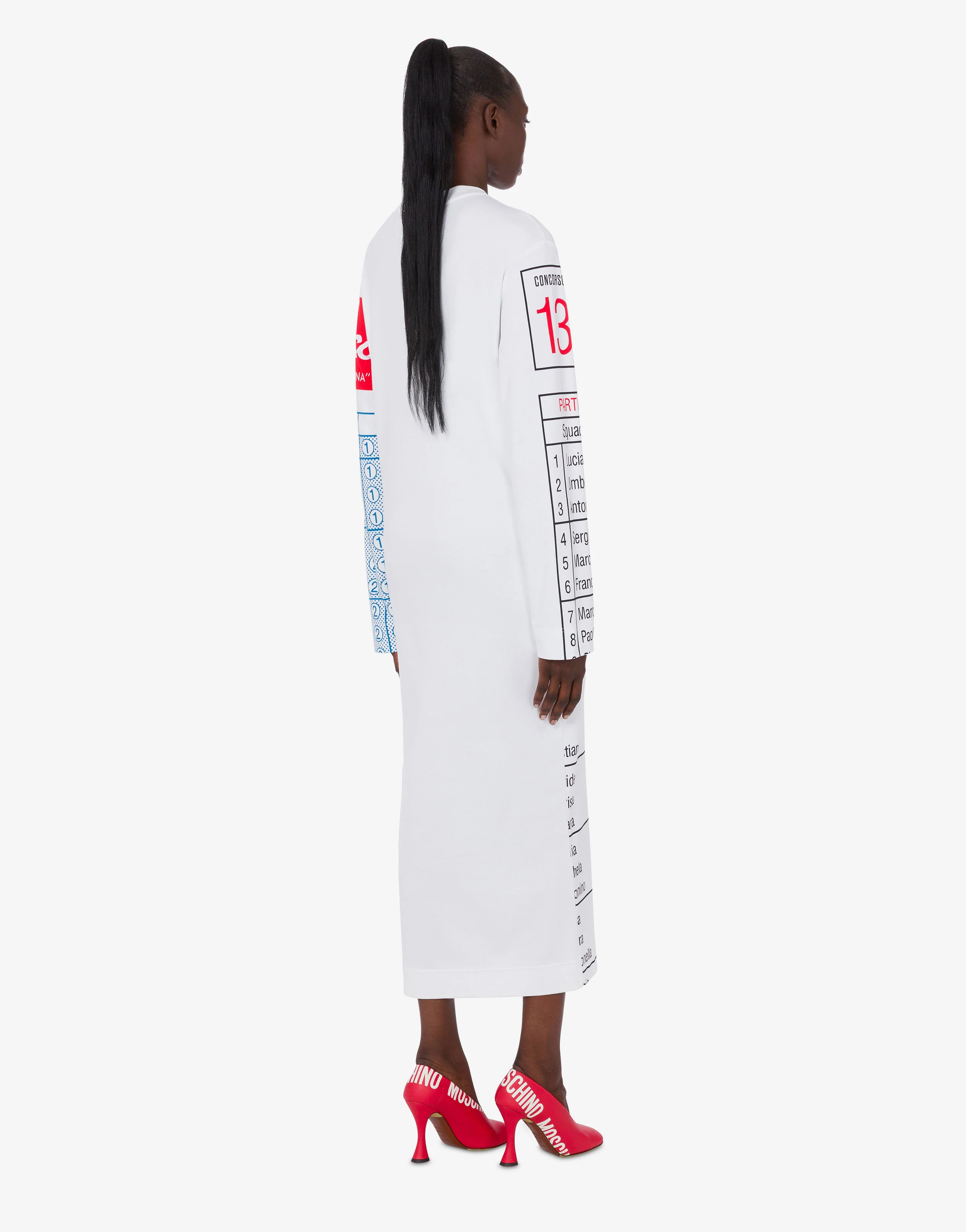 Printed heavy cotton dress - Image 2
