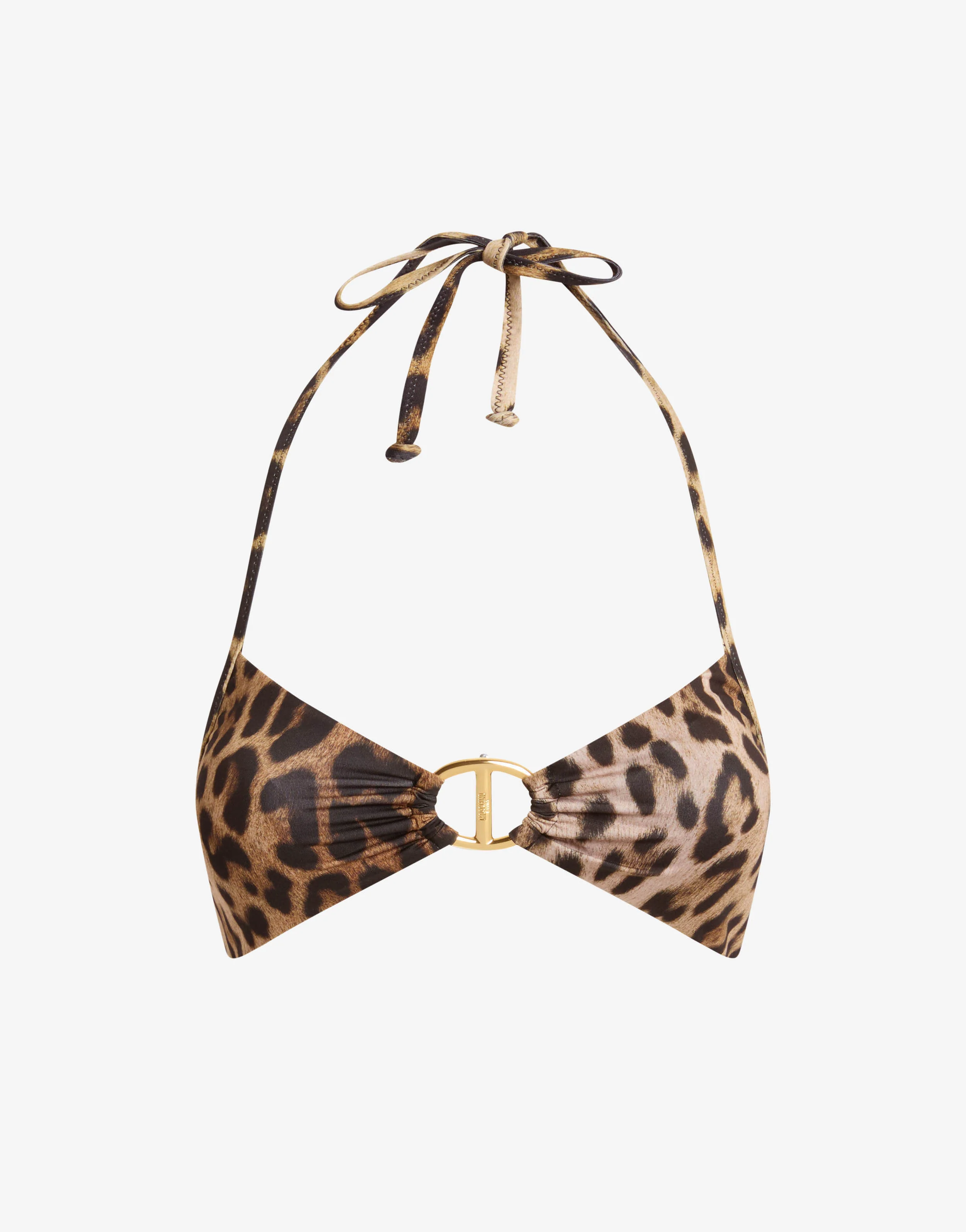 Printed Lycra bikini top - Image 4