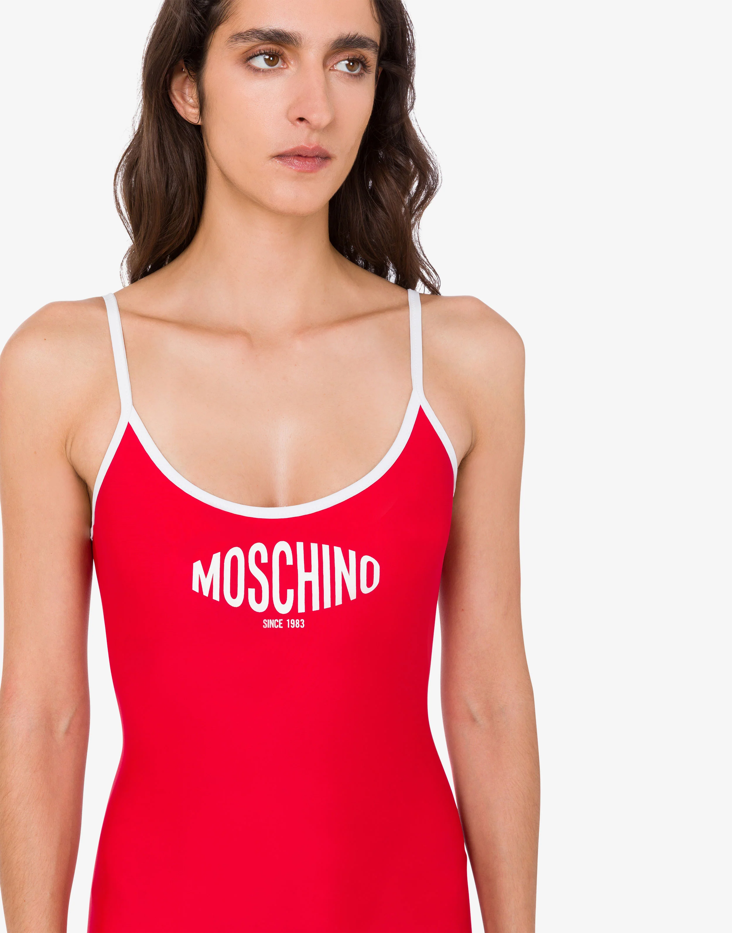 Printed lycra one-piece swimsuit - Image 4