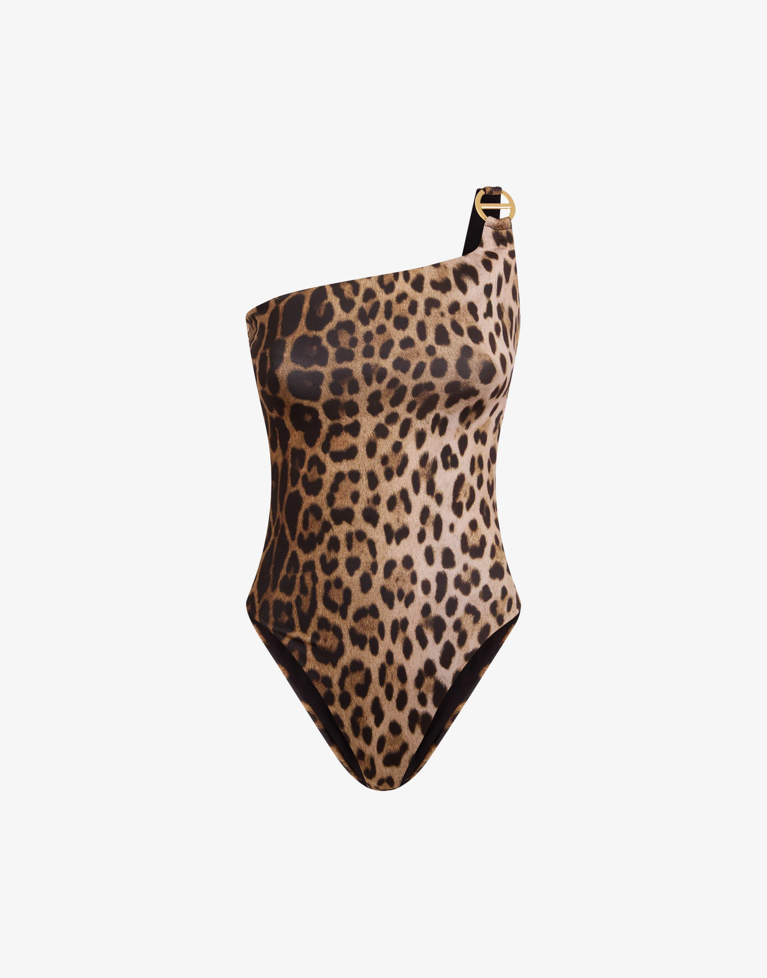 Printed Lycra one-piece swimsuit - Image 4