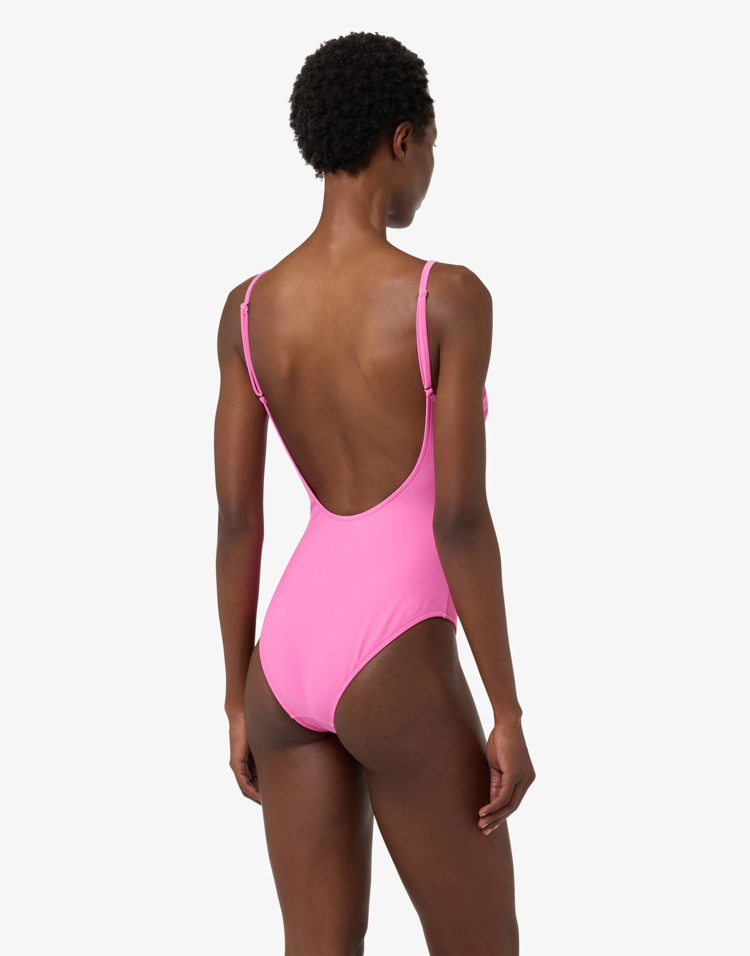 Printed Lycra one-piece swimsuit - Image 2