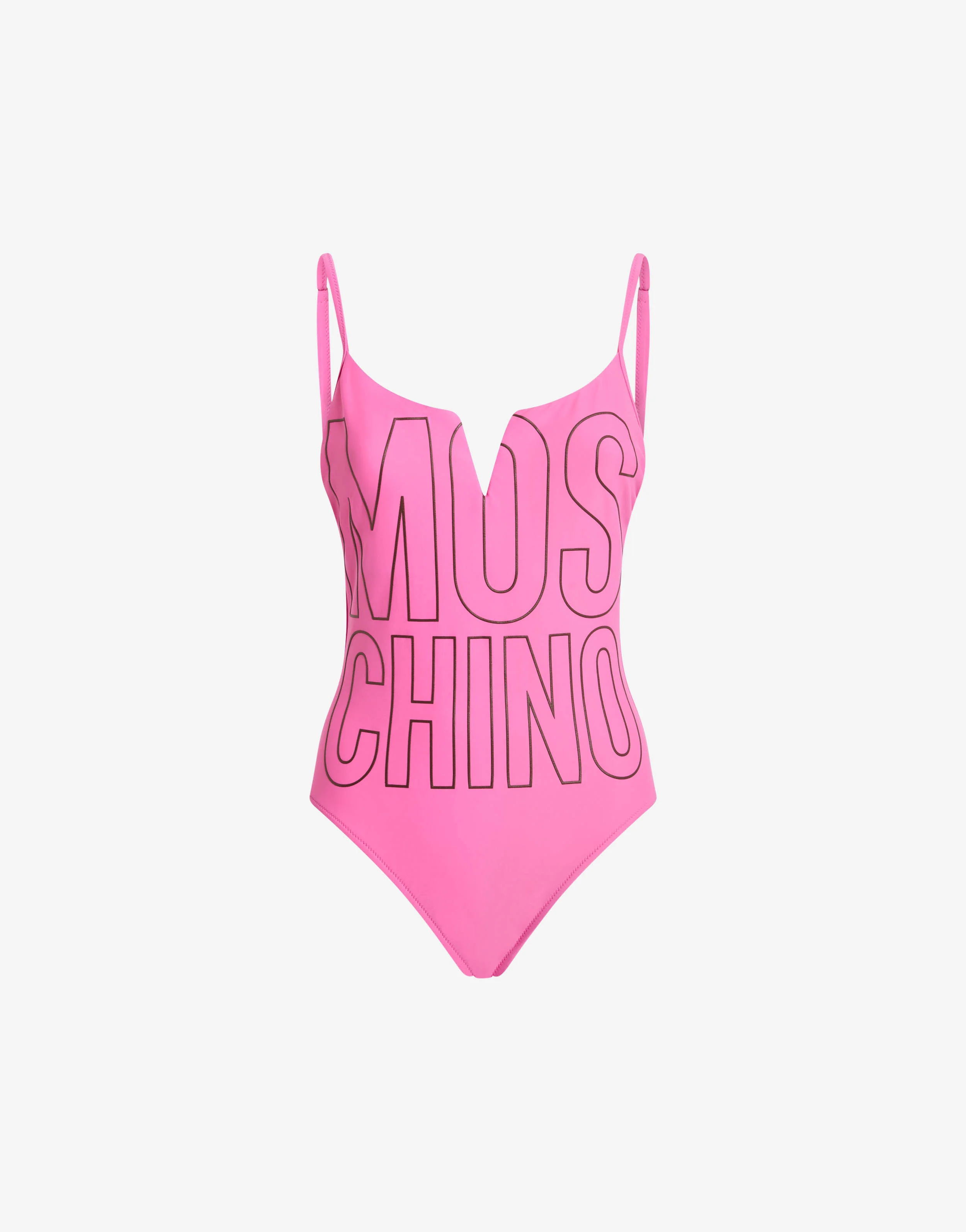 Printed Lycra one-piece swimsuit - Image 4