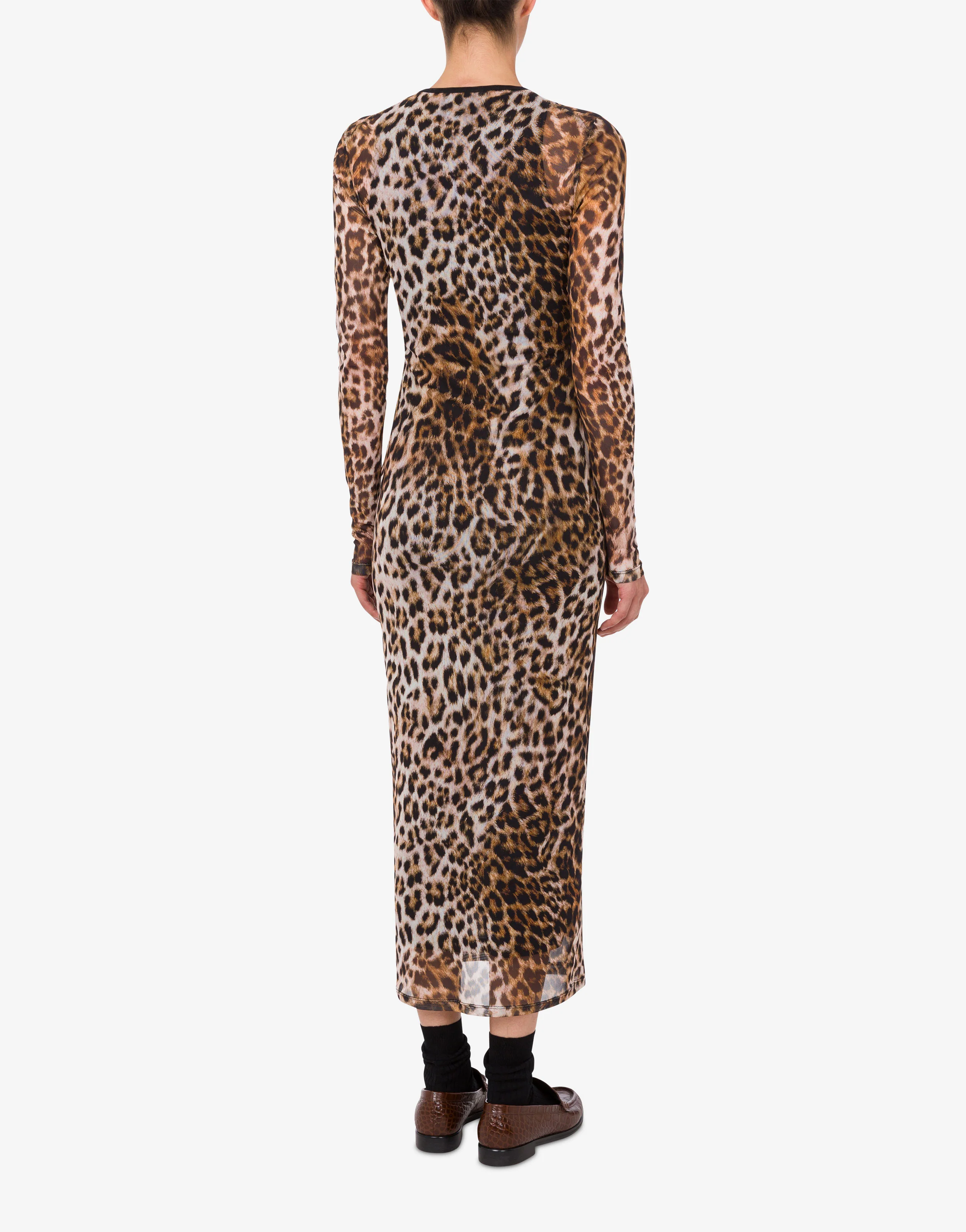 Printed mesh dress - Image 3