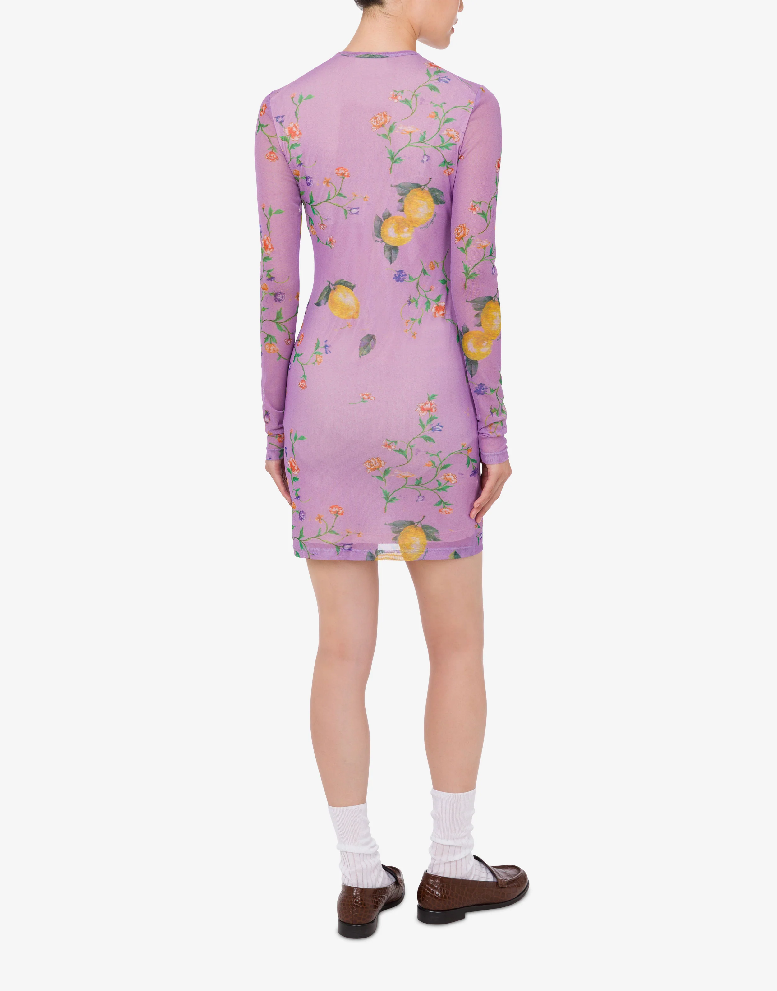 Printed mesh dress - Image 3