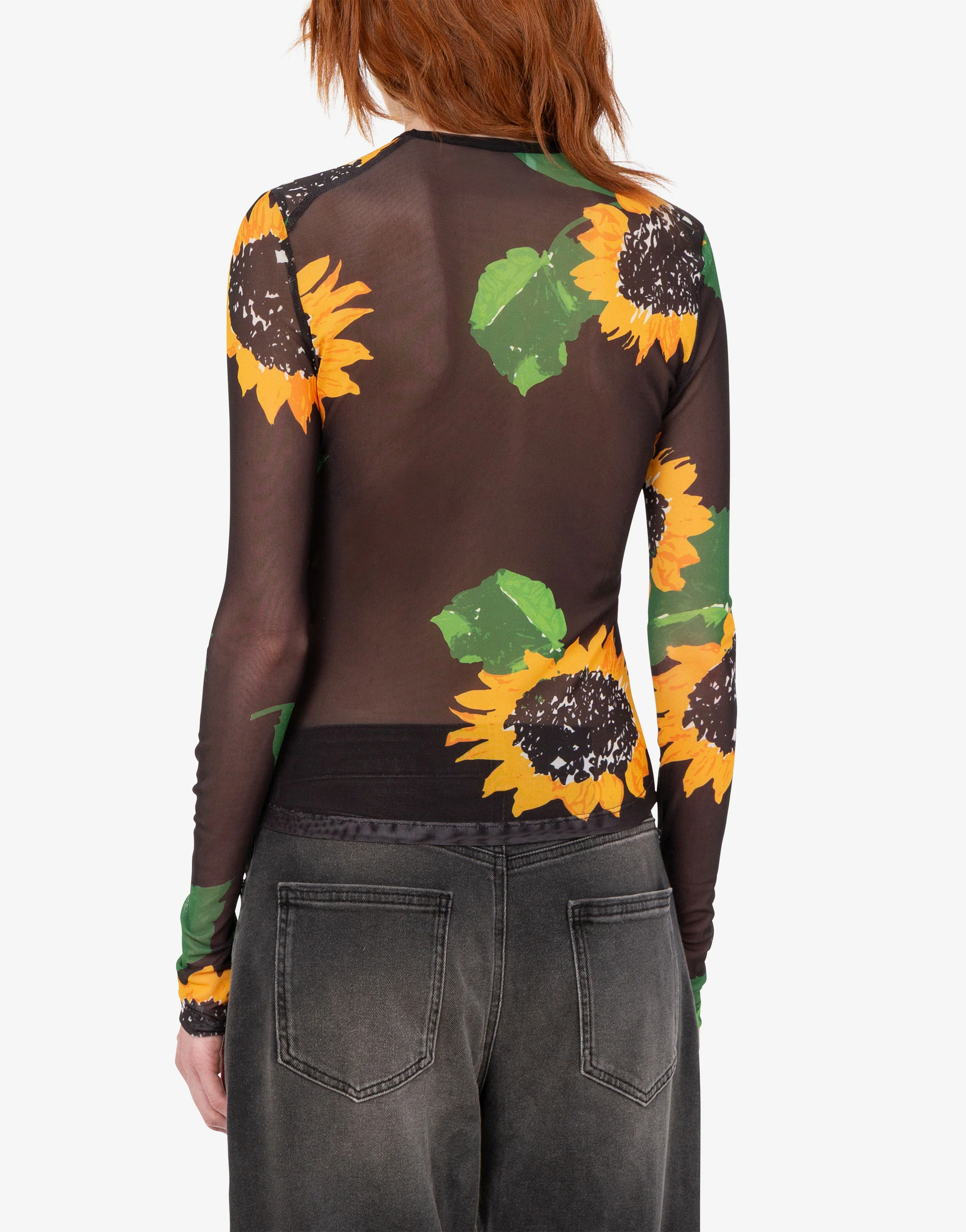Printed mesh T-shirt - Image 3