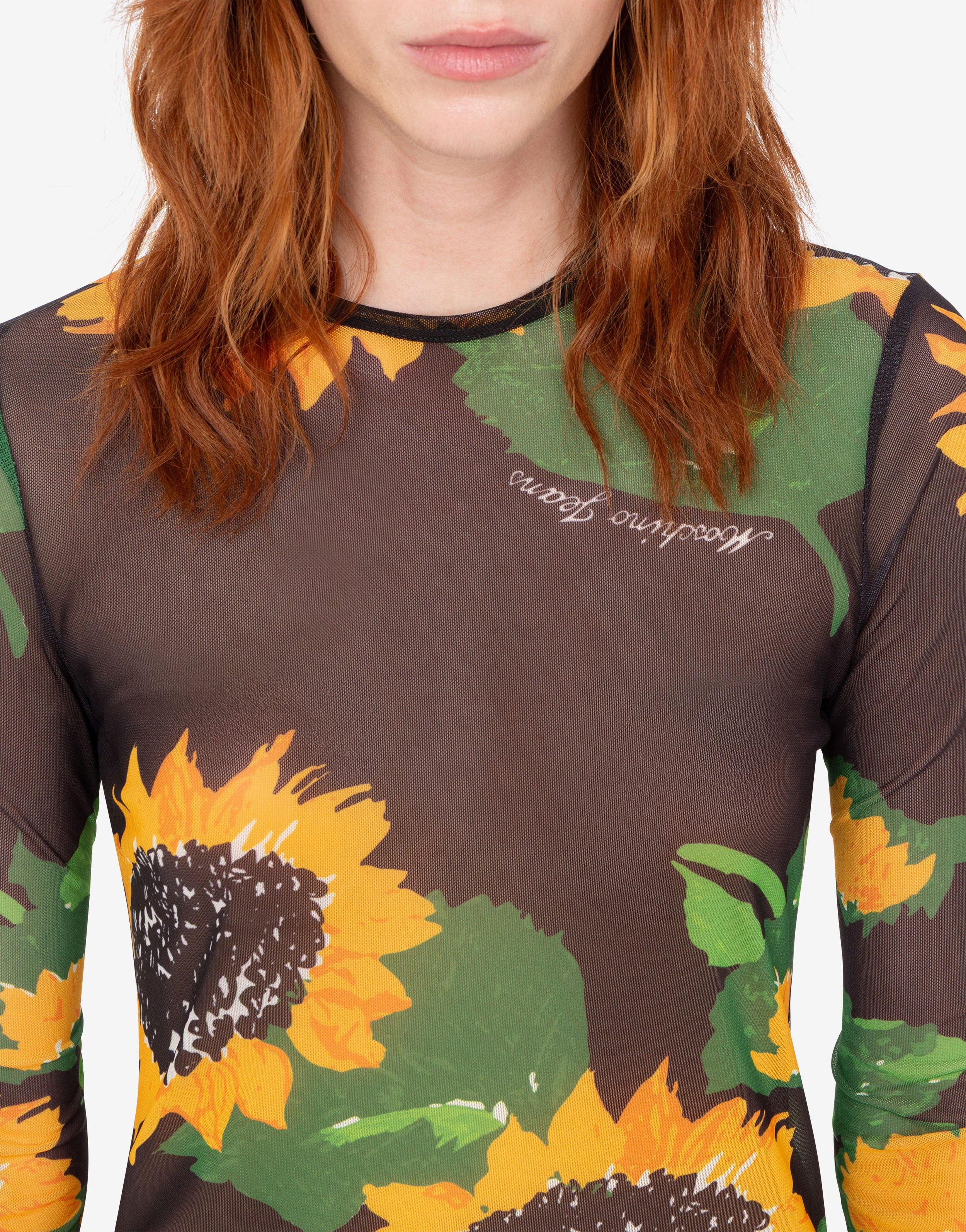 Printed mesh T-shirt - Image 4