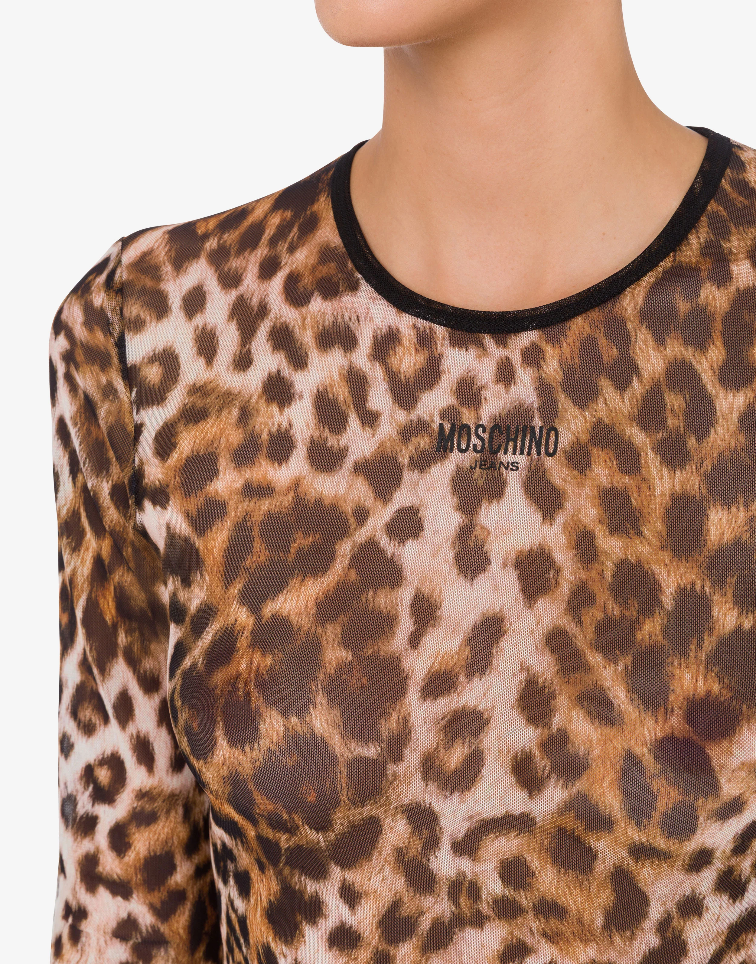 Printed mesh T-shirt - Image 4