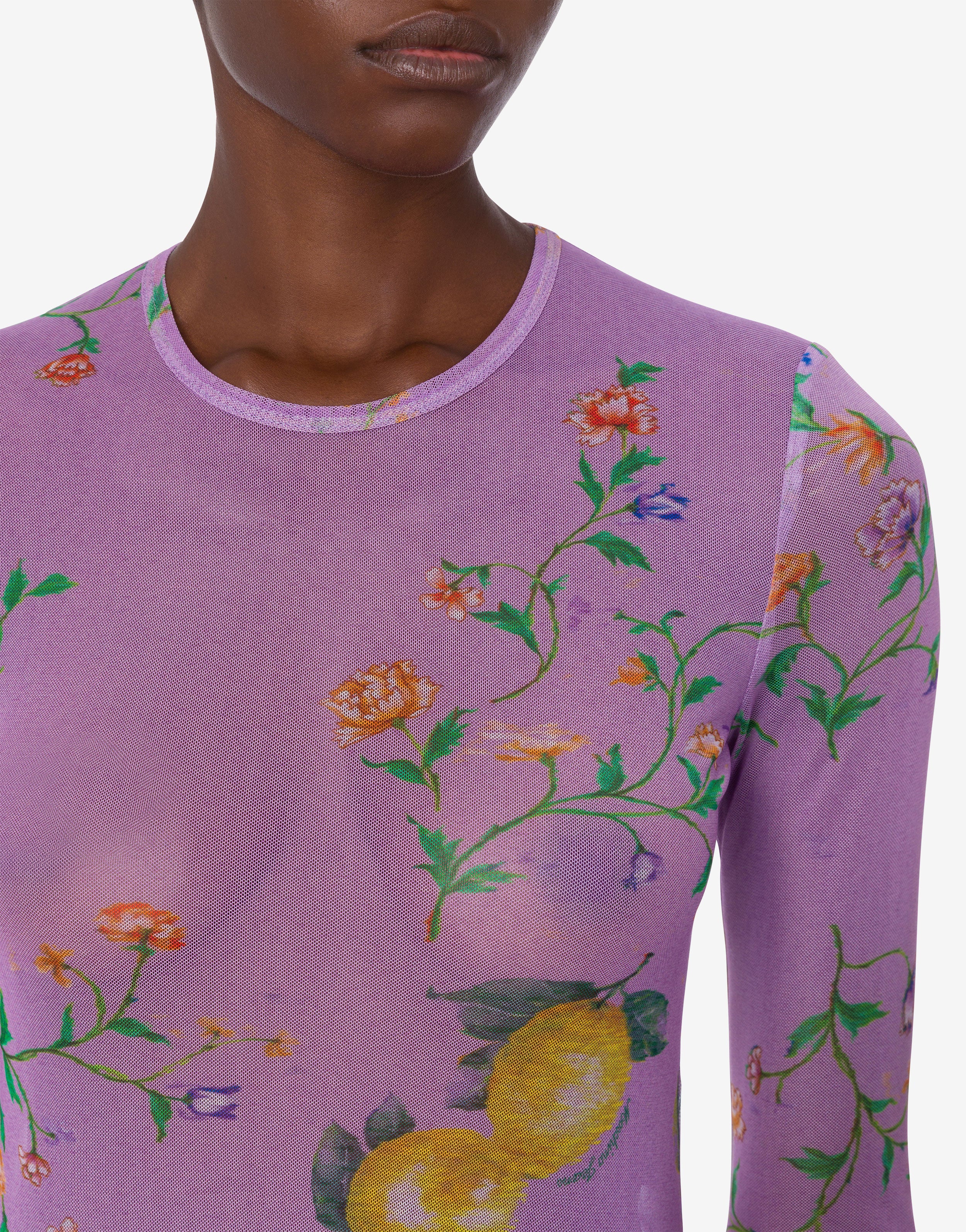 Printed mesh T-shirt - Image 4