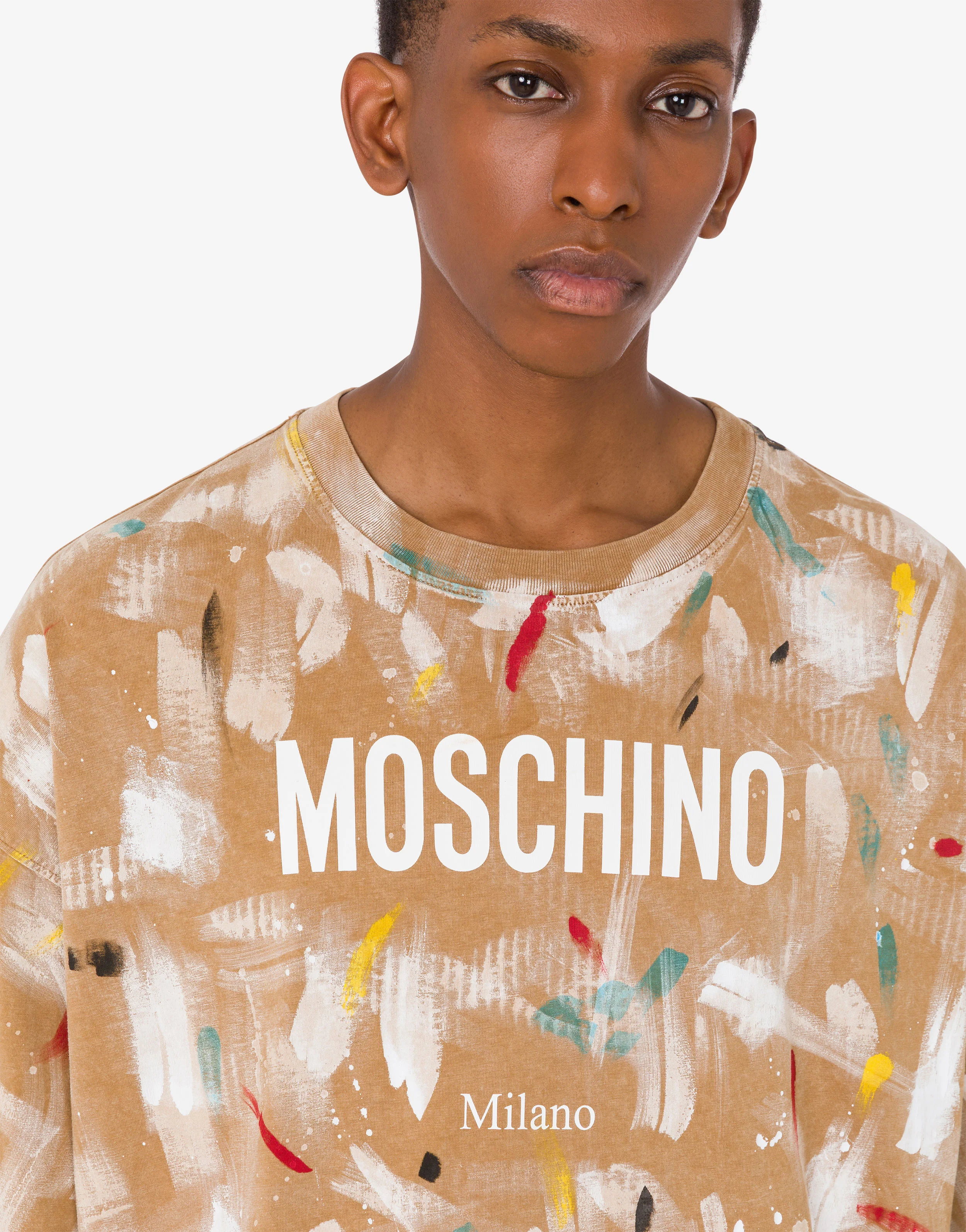 Printed organic cotton jersey T-shirt - Image 5