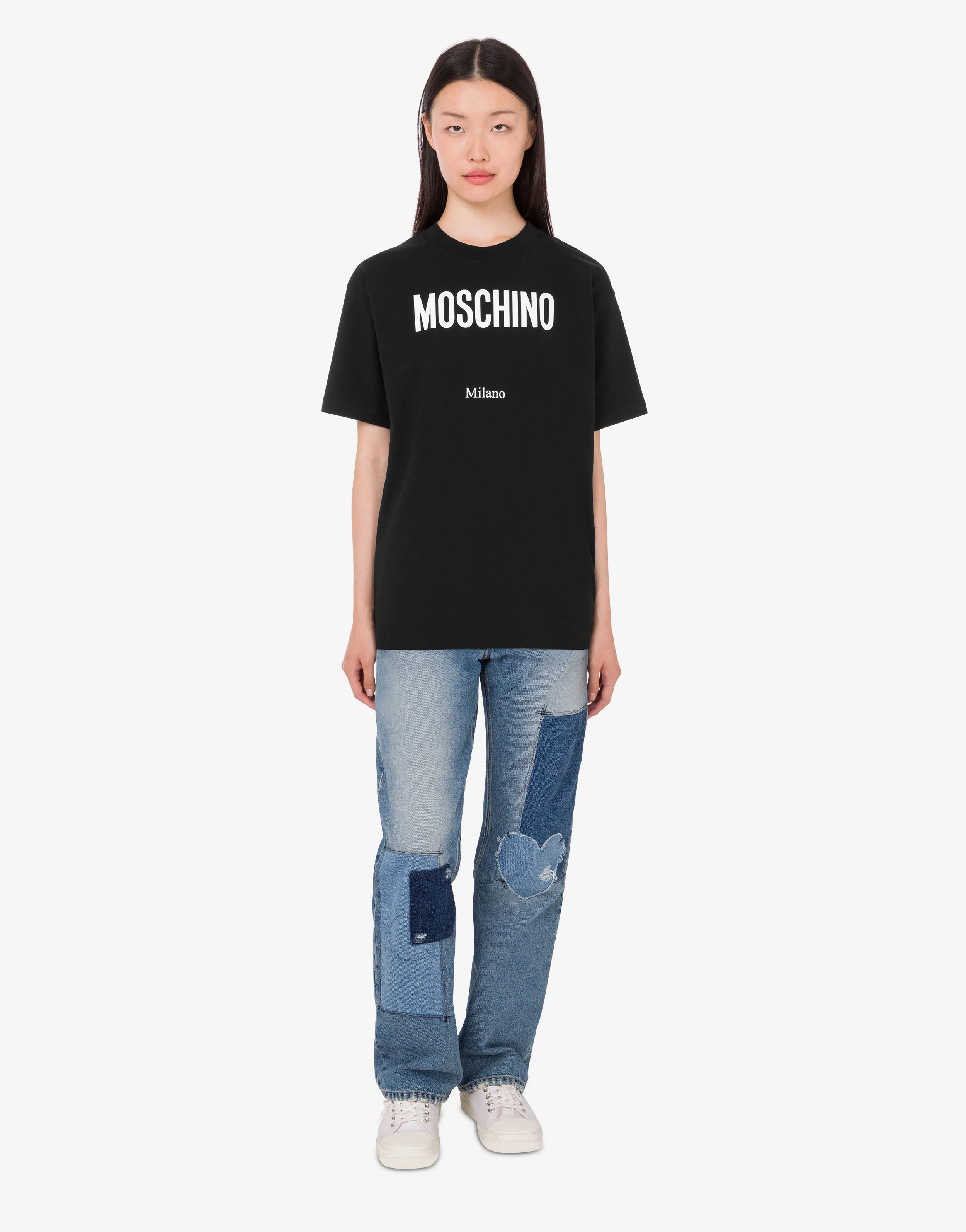 Printed organic cotton jersey T-shirt - Image 2