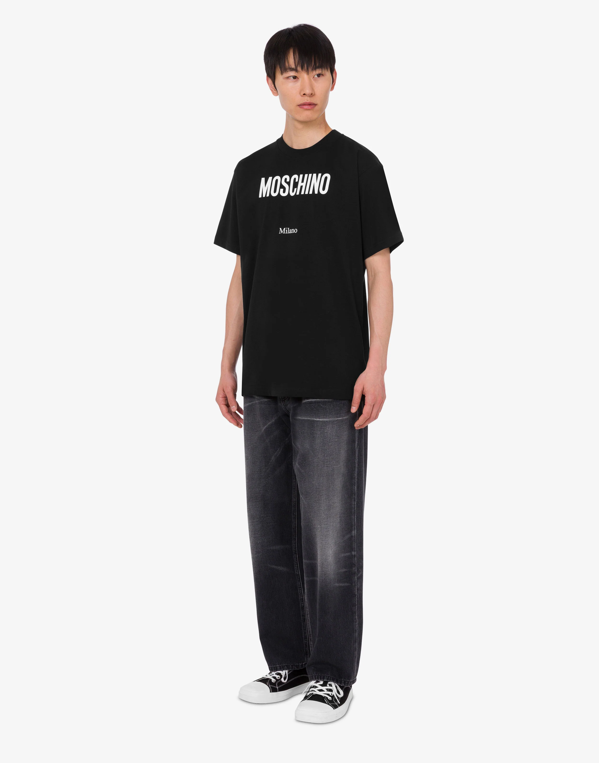 Printed organic cotton jersey T-shirt - Image 2
