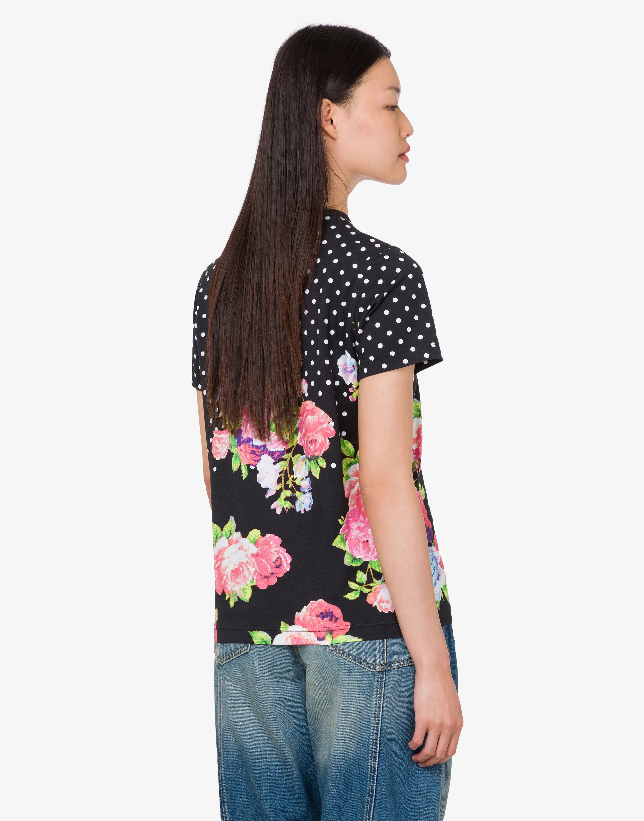 Printed organic cotton jersey T-shirt - Image 3
