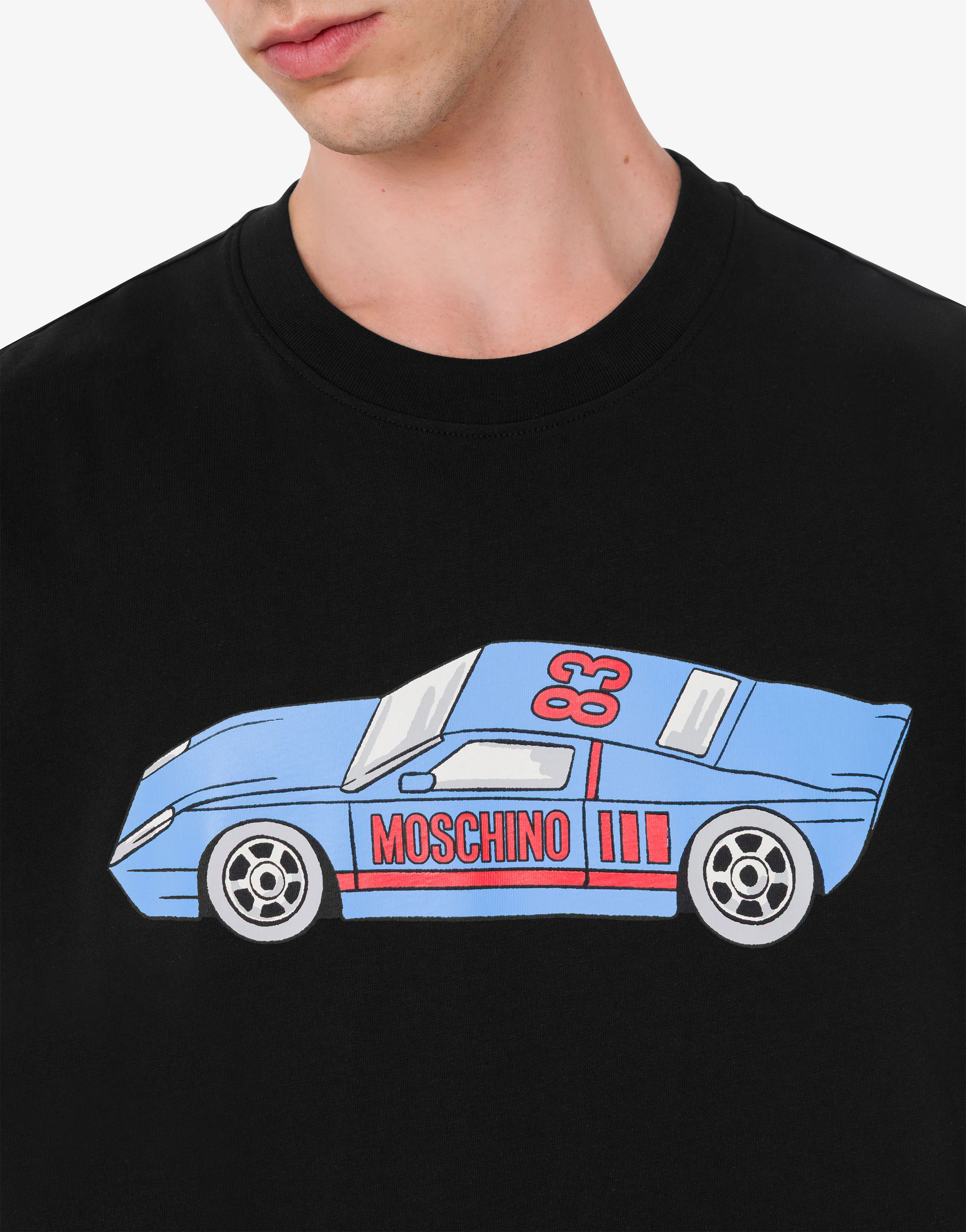 Printed organic cotton jersey T-shirt - Image 4