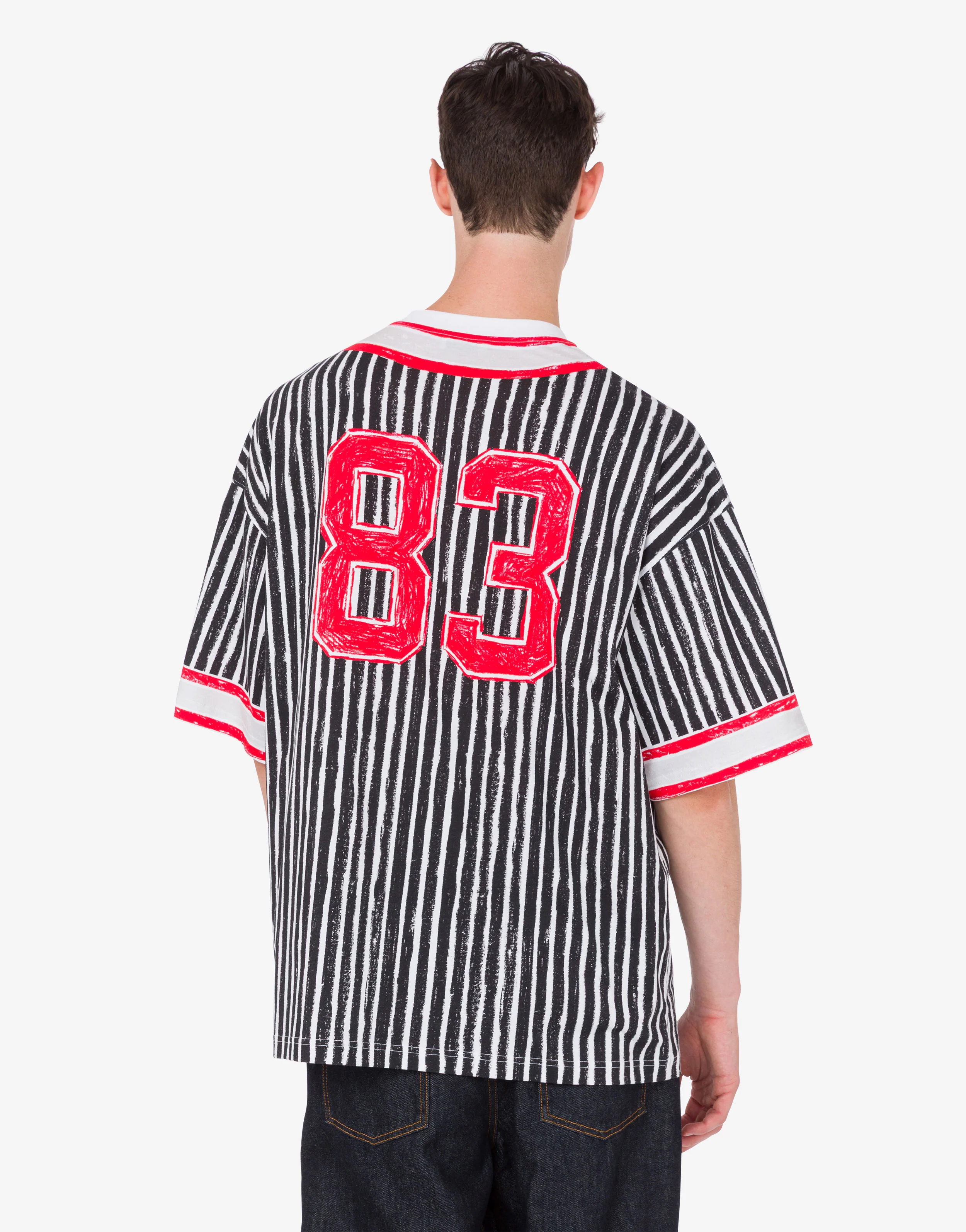 Printed organic cotton jersey T-shirt - Image 4