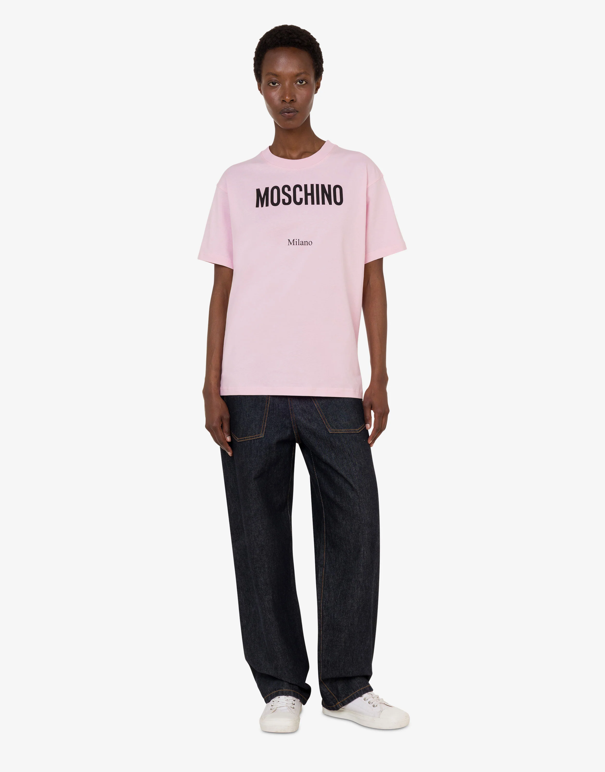 Printed organic cotton jersey T-shirt - Image 2