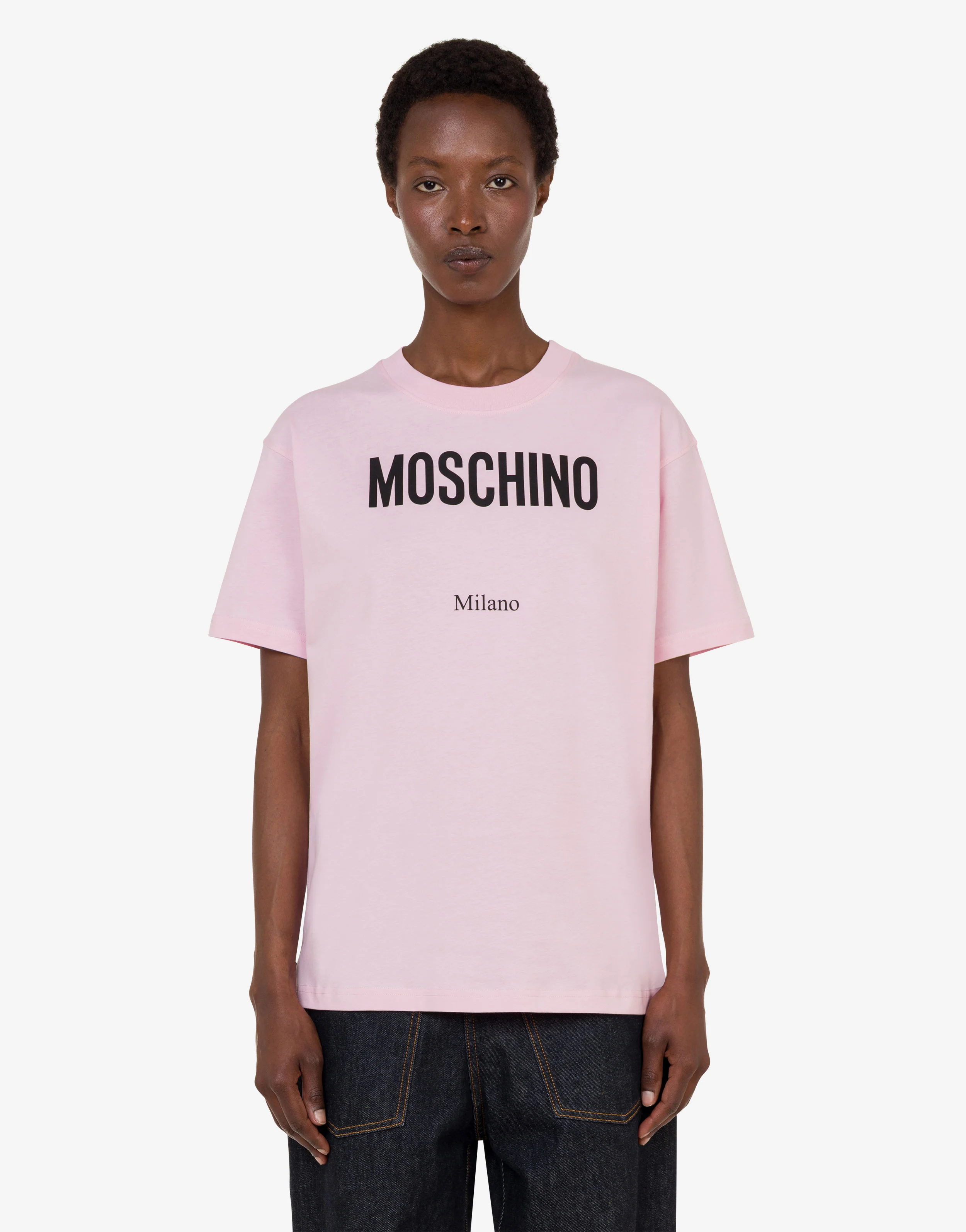 Printed organic cotton jersey T-shirt - Image 3