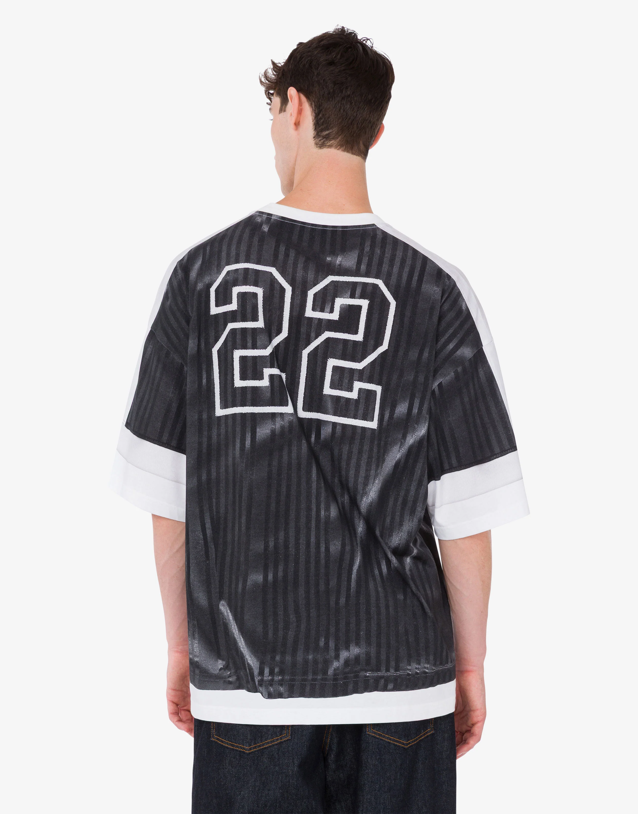 Printed organic cotton jersey T-shirt - Image 3