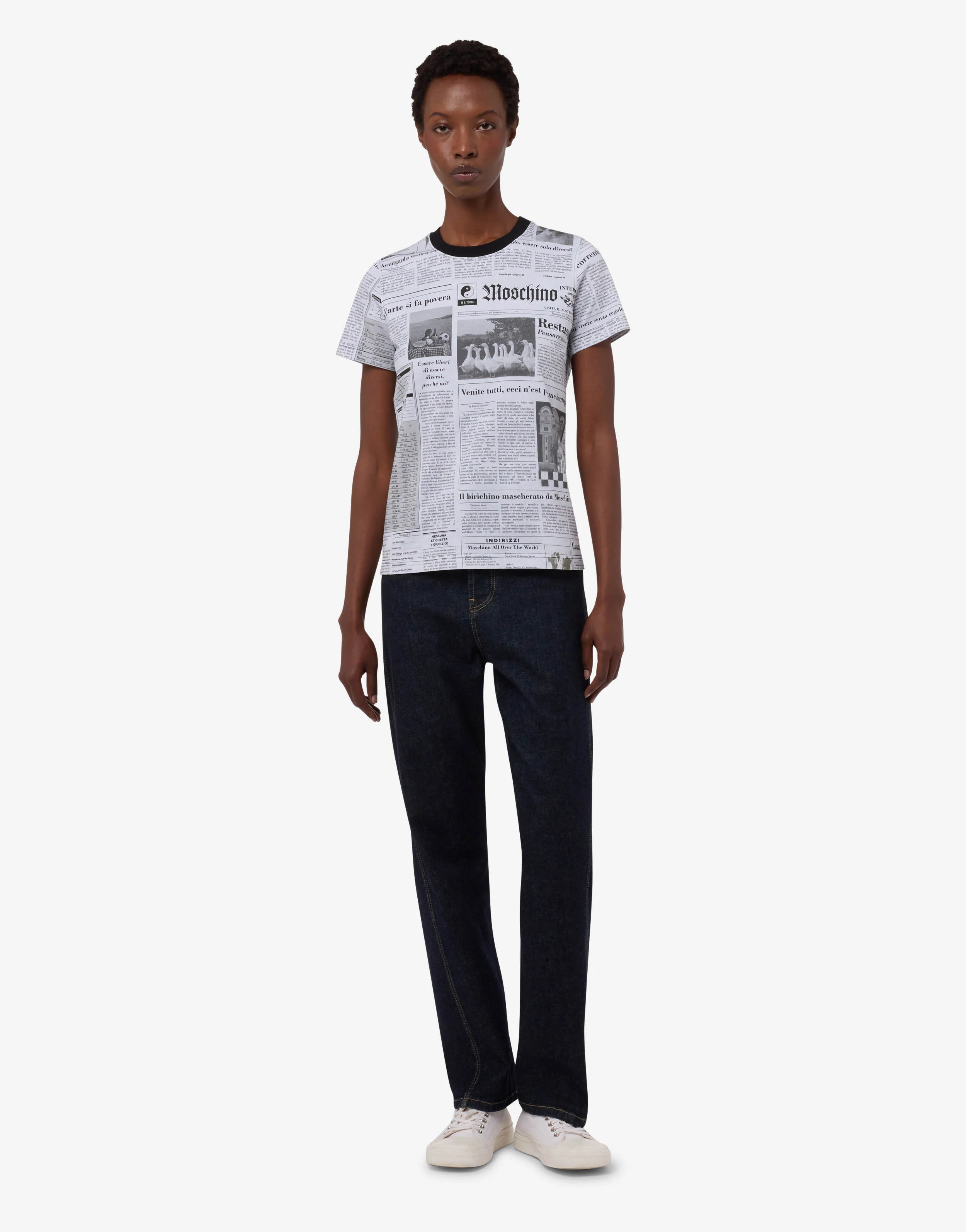 Printed organic cotton jersey T-shirt - Image 4