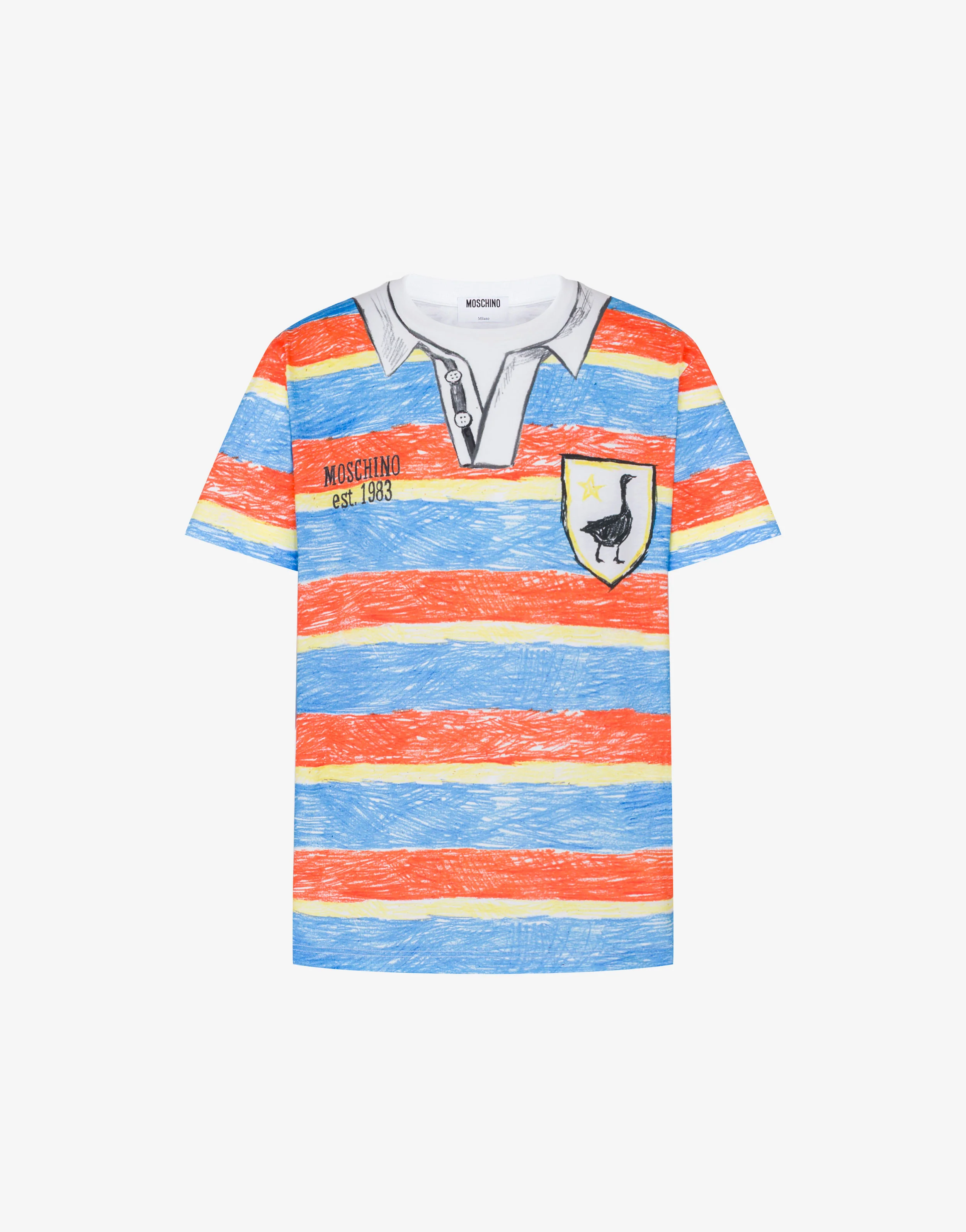 Printed organic cotton jersey T-shirt - Image 5
