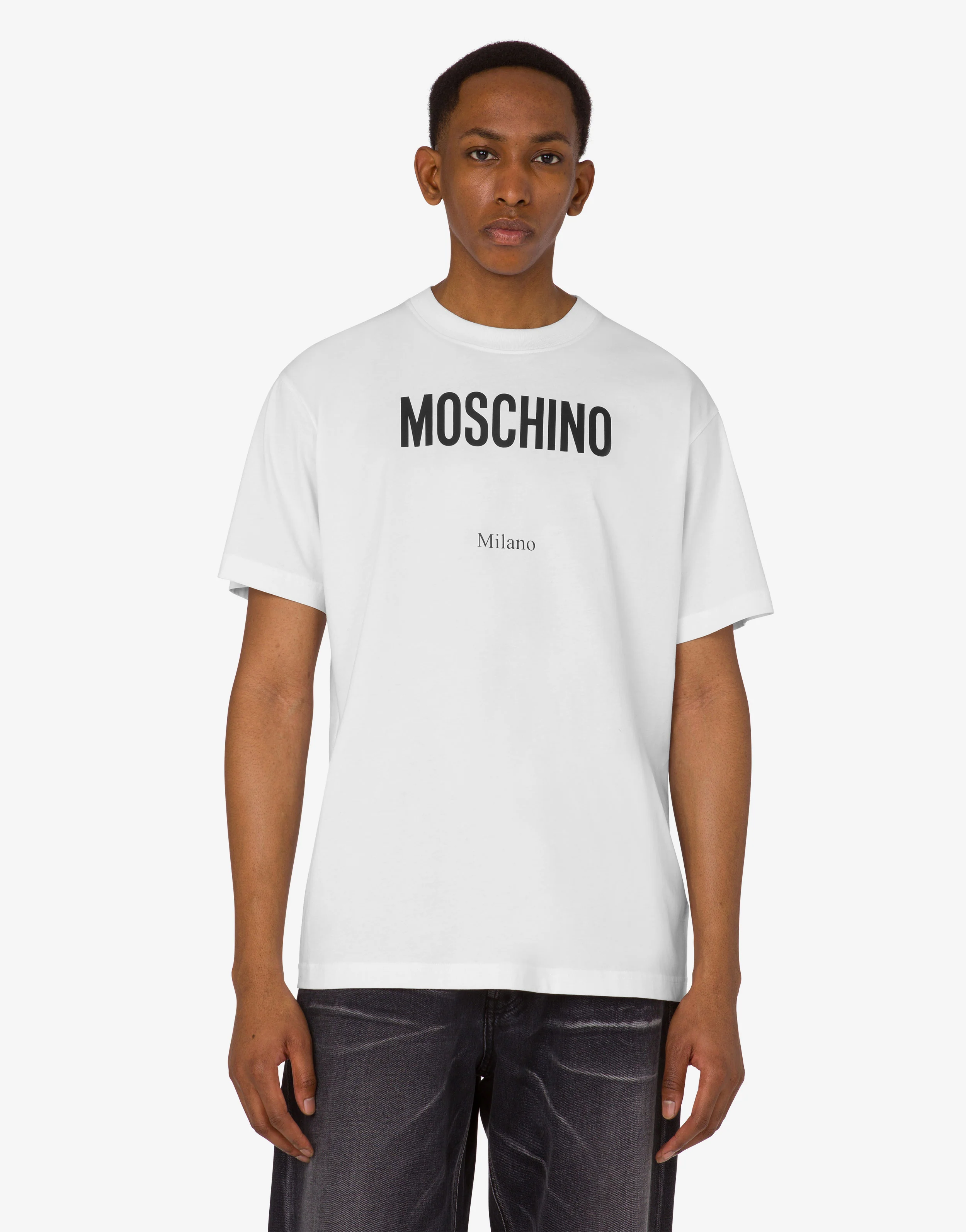 Printed organic cotton jersey T-shirt - Image 3