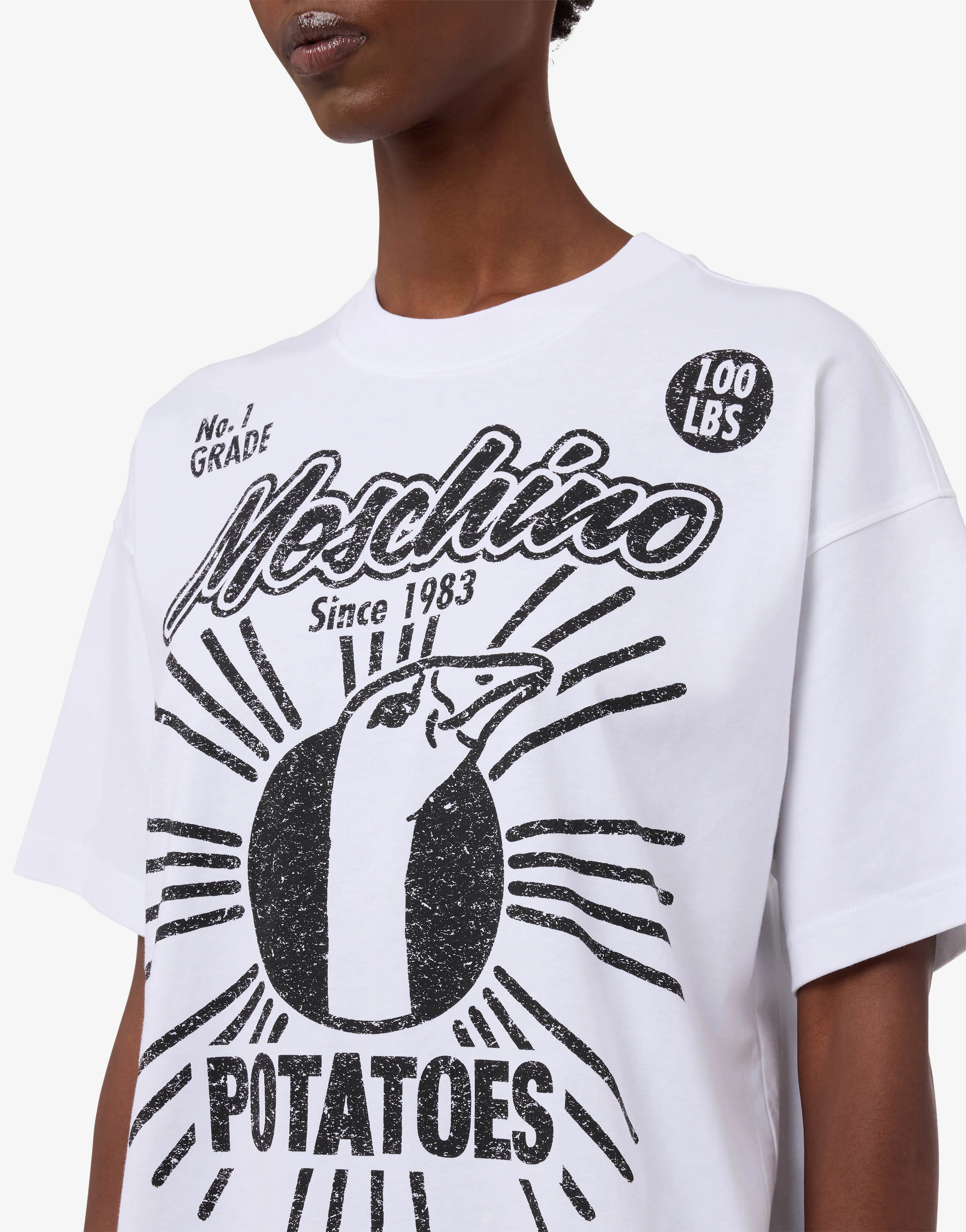Printed organic cotton jersey T-shirt - Image 3