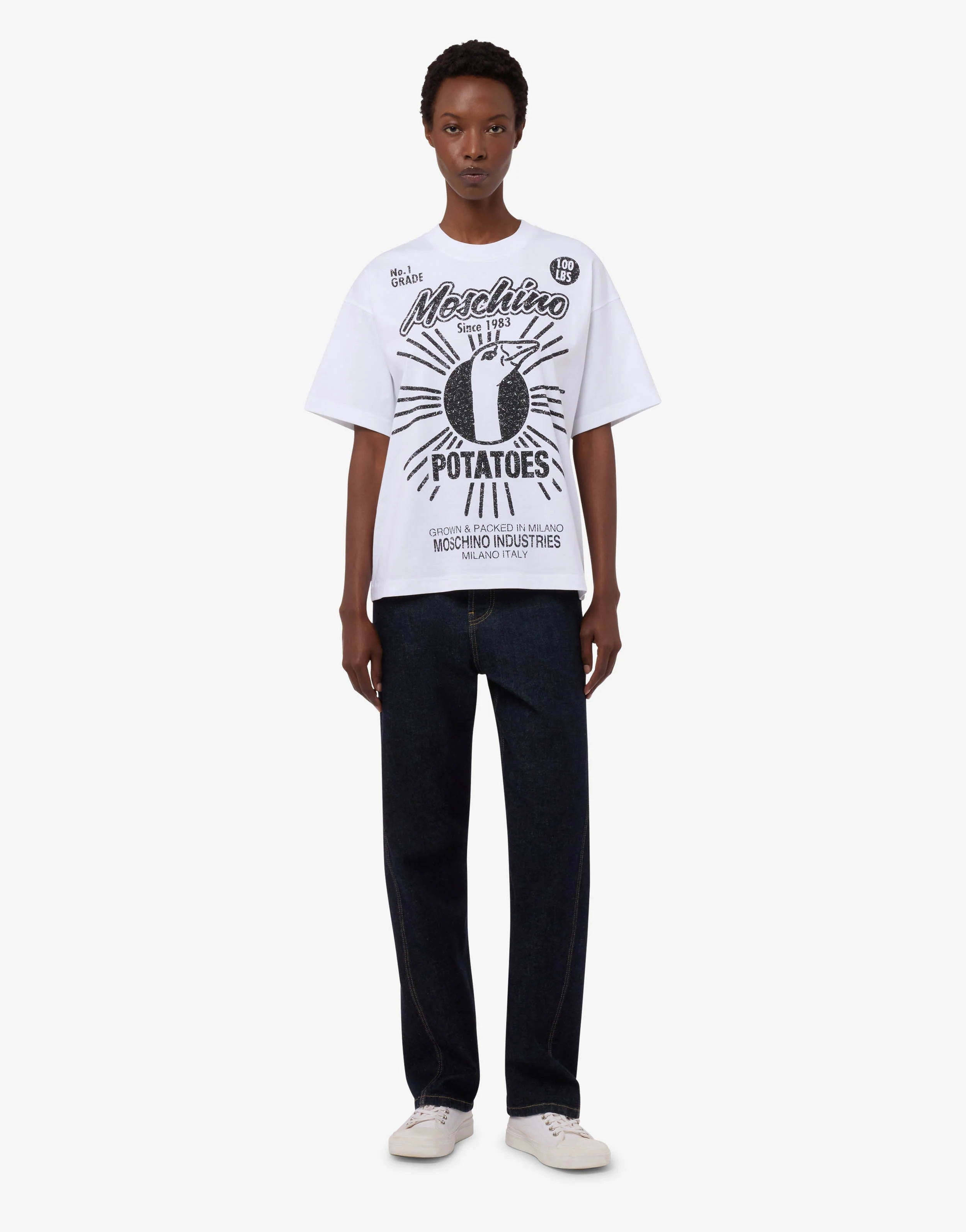 Printed organic cotton jersey T-shirt - Image 4